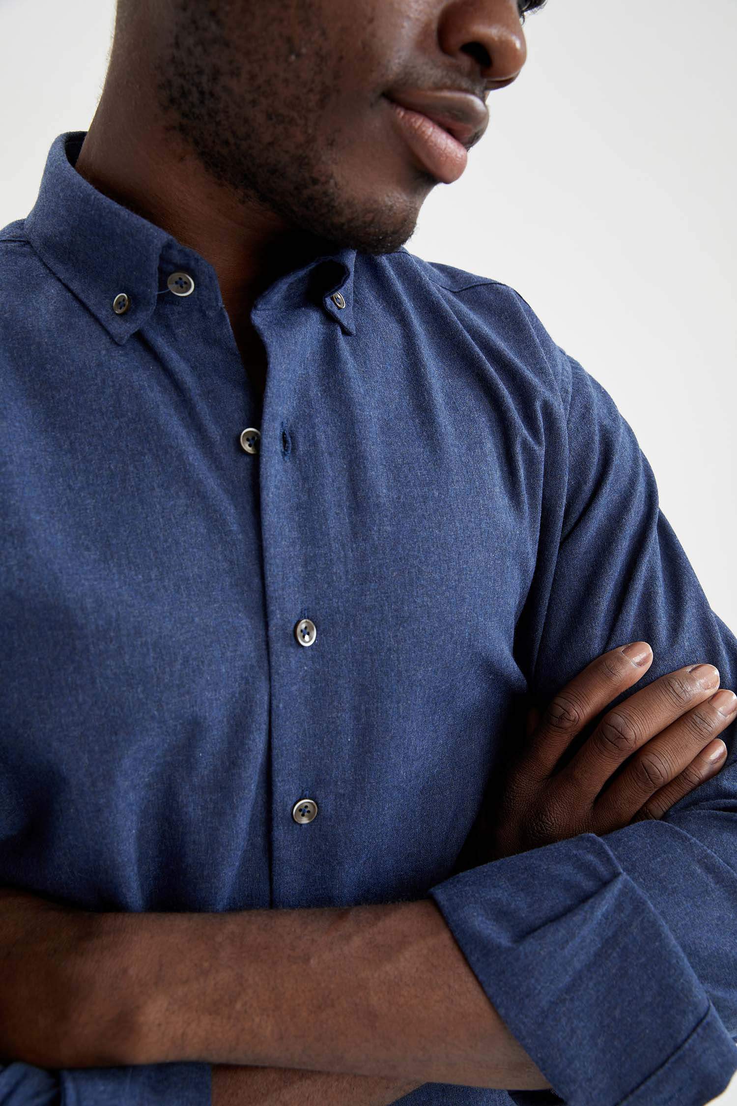 Modern Fit Klasik Uzun Kollu Oduncu Gömlek