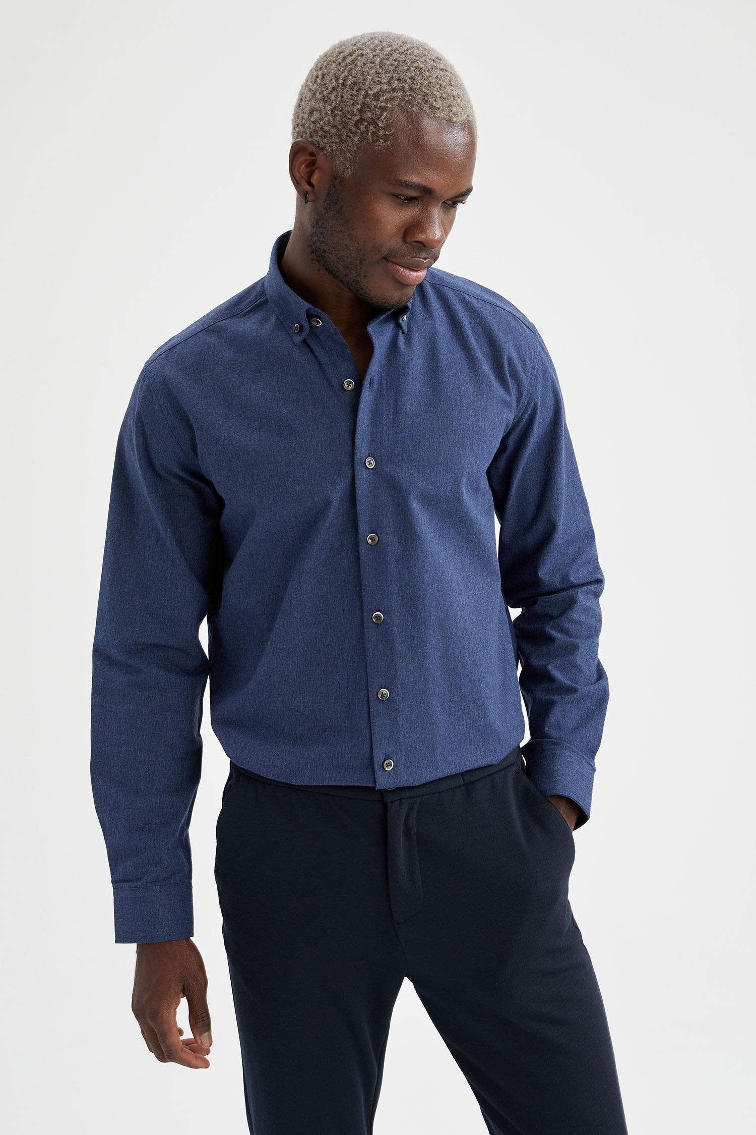 Modern Fit Klasik Uzun Kollu Oduncu Gömlek