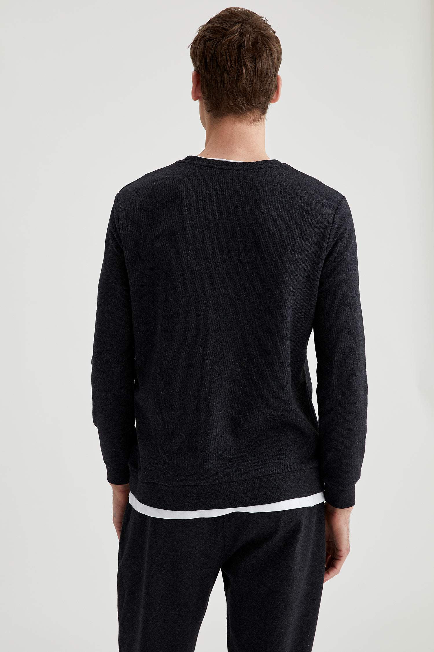 Regular Fit Uzun Kollu Basic Tişört