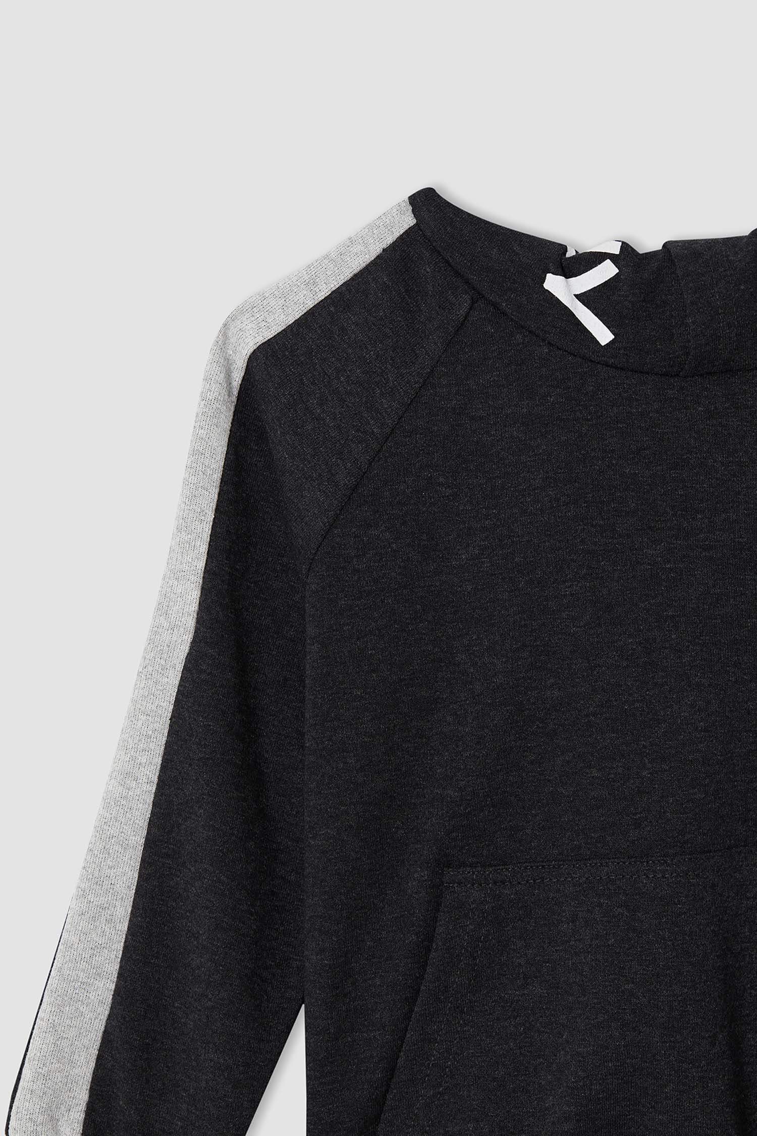Erkek Çocuk Yazı Baskılı Sweatshirt ve Jogger Eşofman Alt Takım