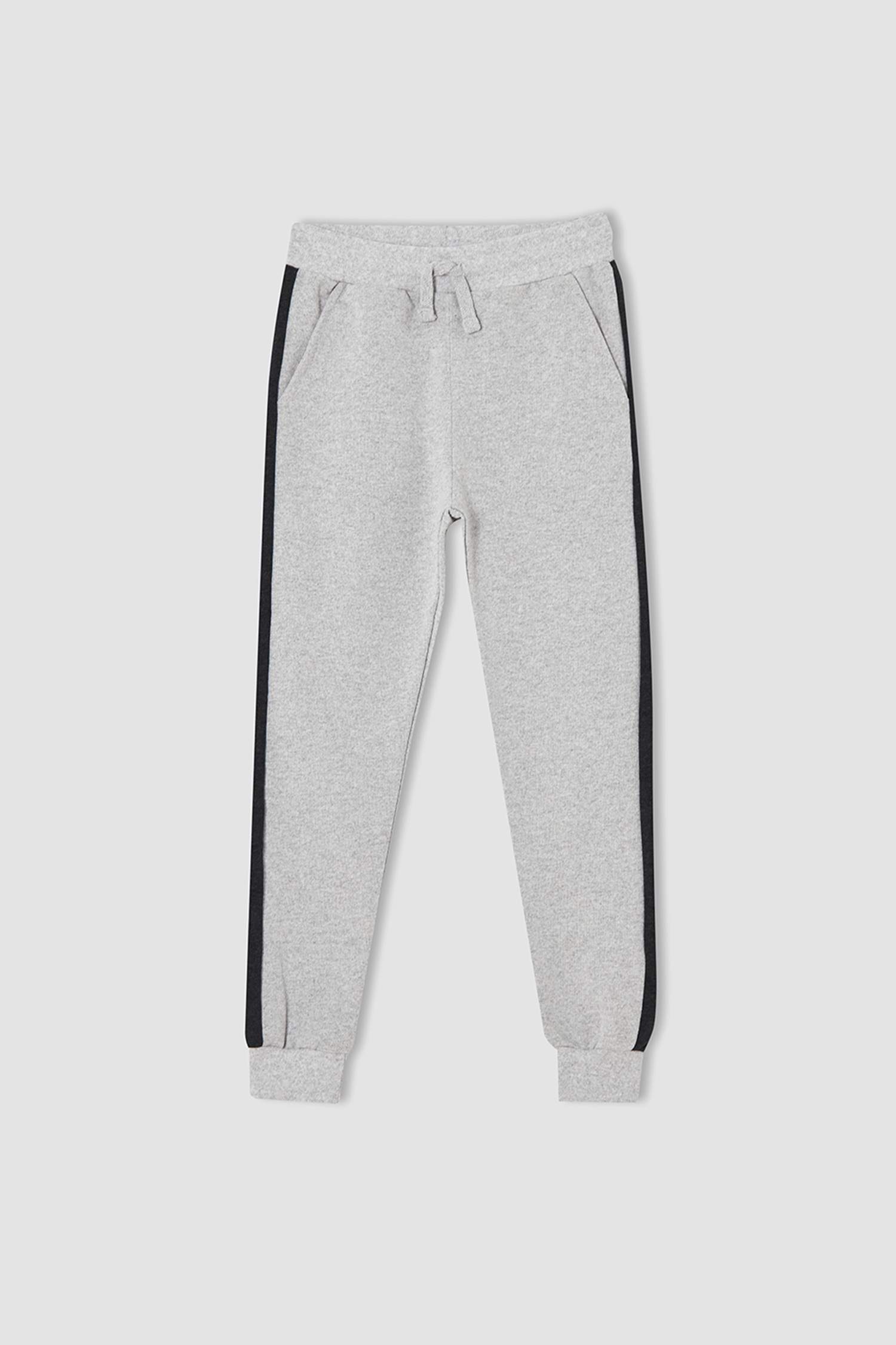 Erkek Çocuk Yazı Baskılı Sweatshirt ve Jogger Eşofman Alt Takım