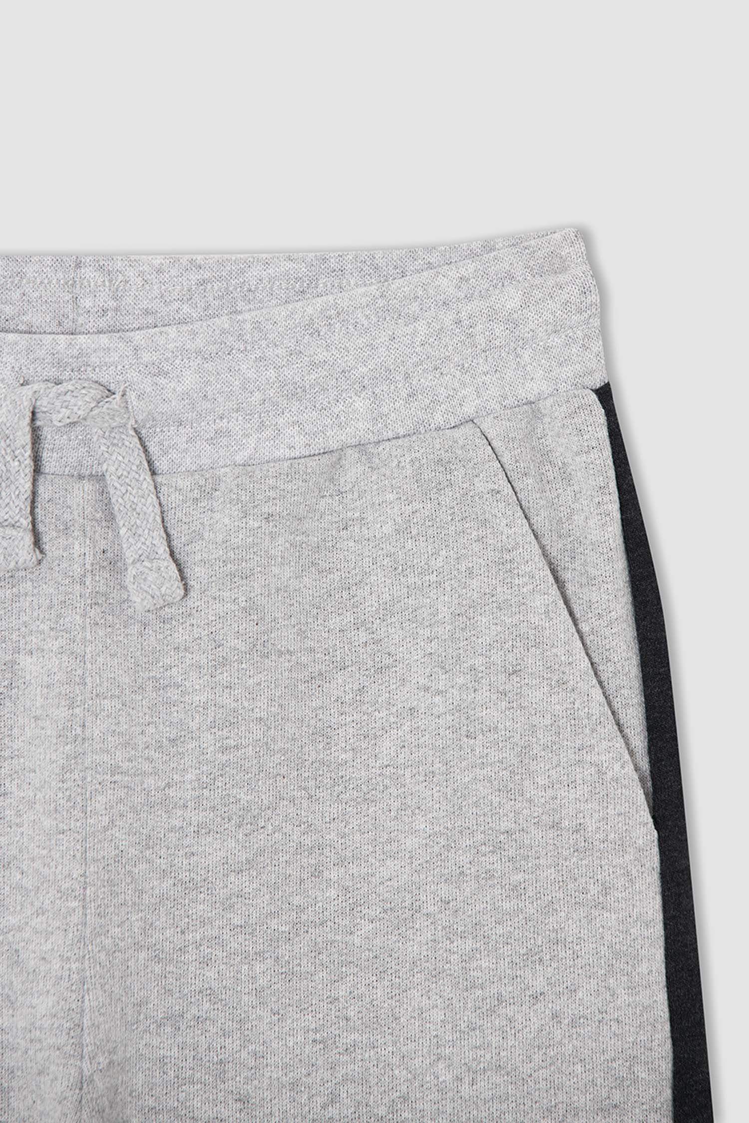 Erkek Çocuk Yazı Baskılı Sweatshirt ve Jogger Eşofman Alt Takım