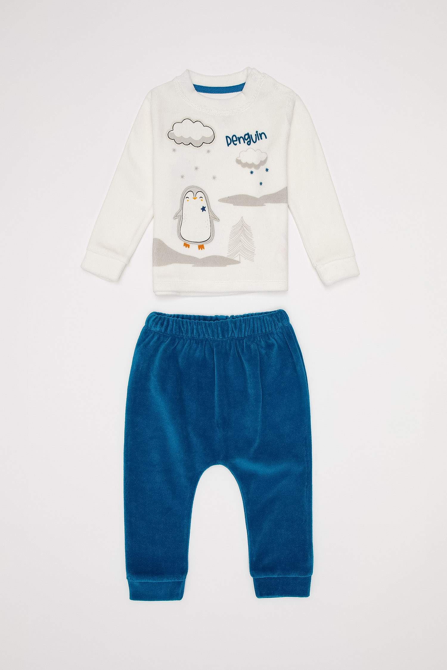Erkek Bebek Jogger Eşofman ve Sweatshirt Takım