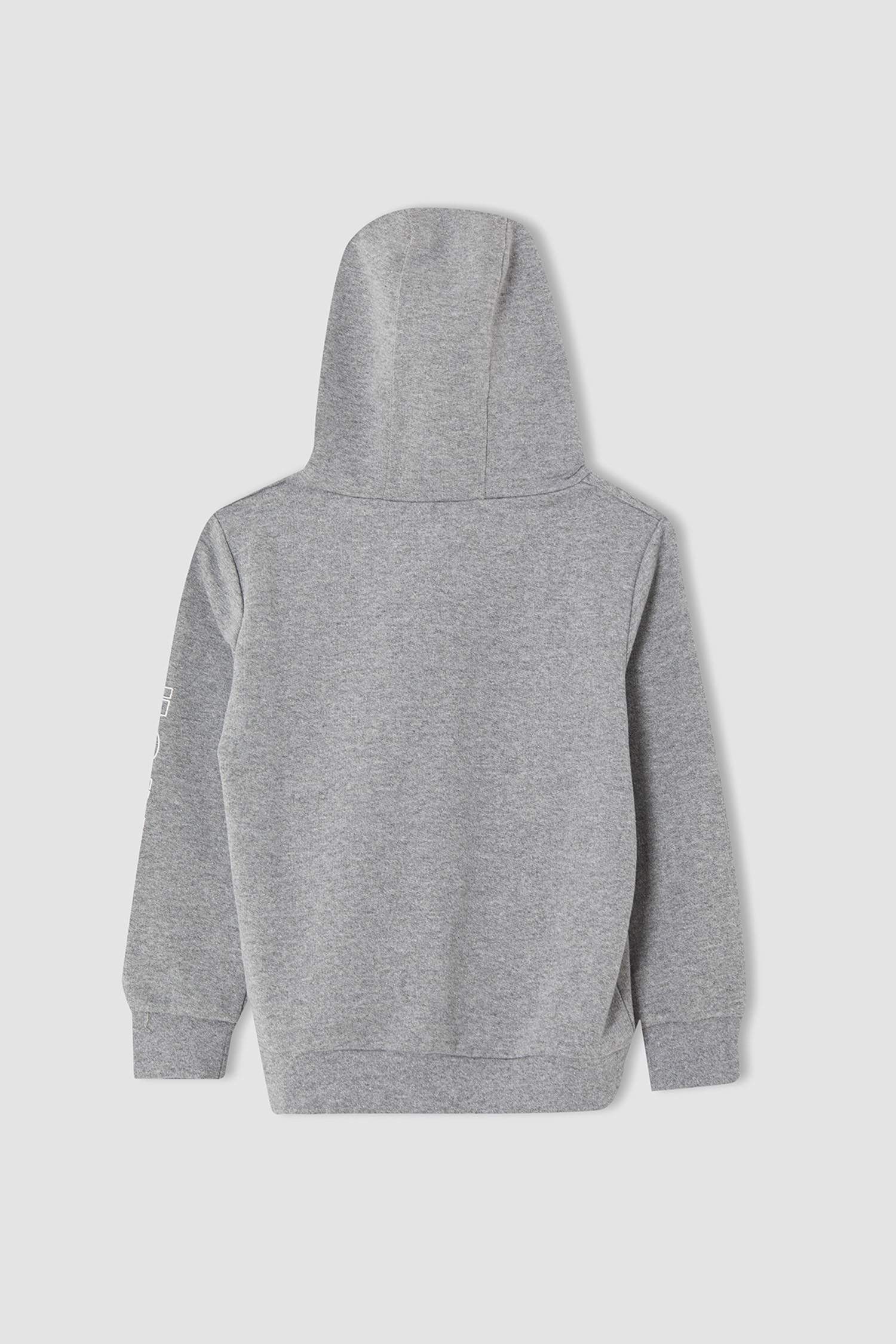Erkek Çocuk Yazı Baskılı Sweatshirt ve Jogger Eşofman Alt Takımı