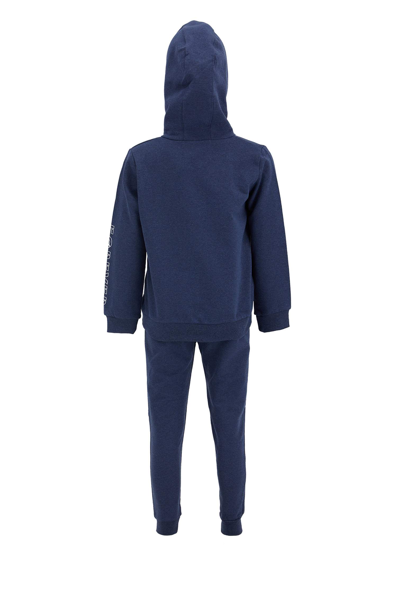 Erkek Çocuk Yazı Baskılı Sweatshirt ve Jogger Eşofman Alt Takımı