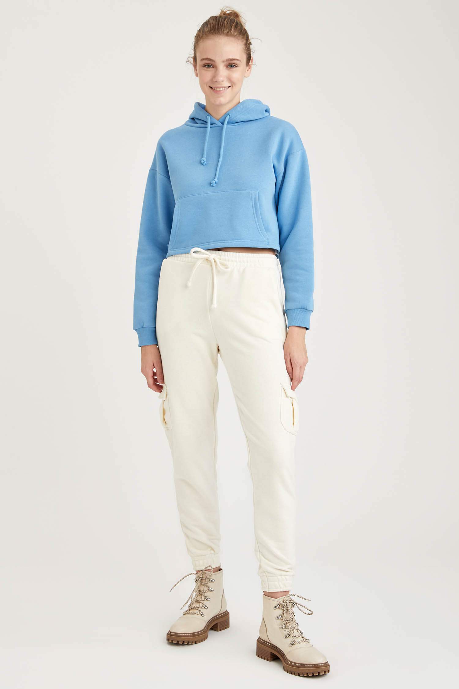 Cep Detaylı Jogger Pantolon