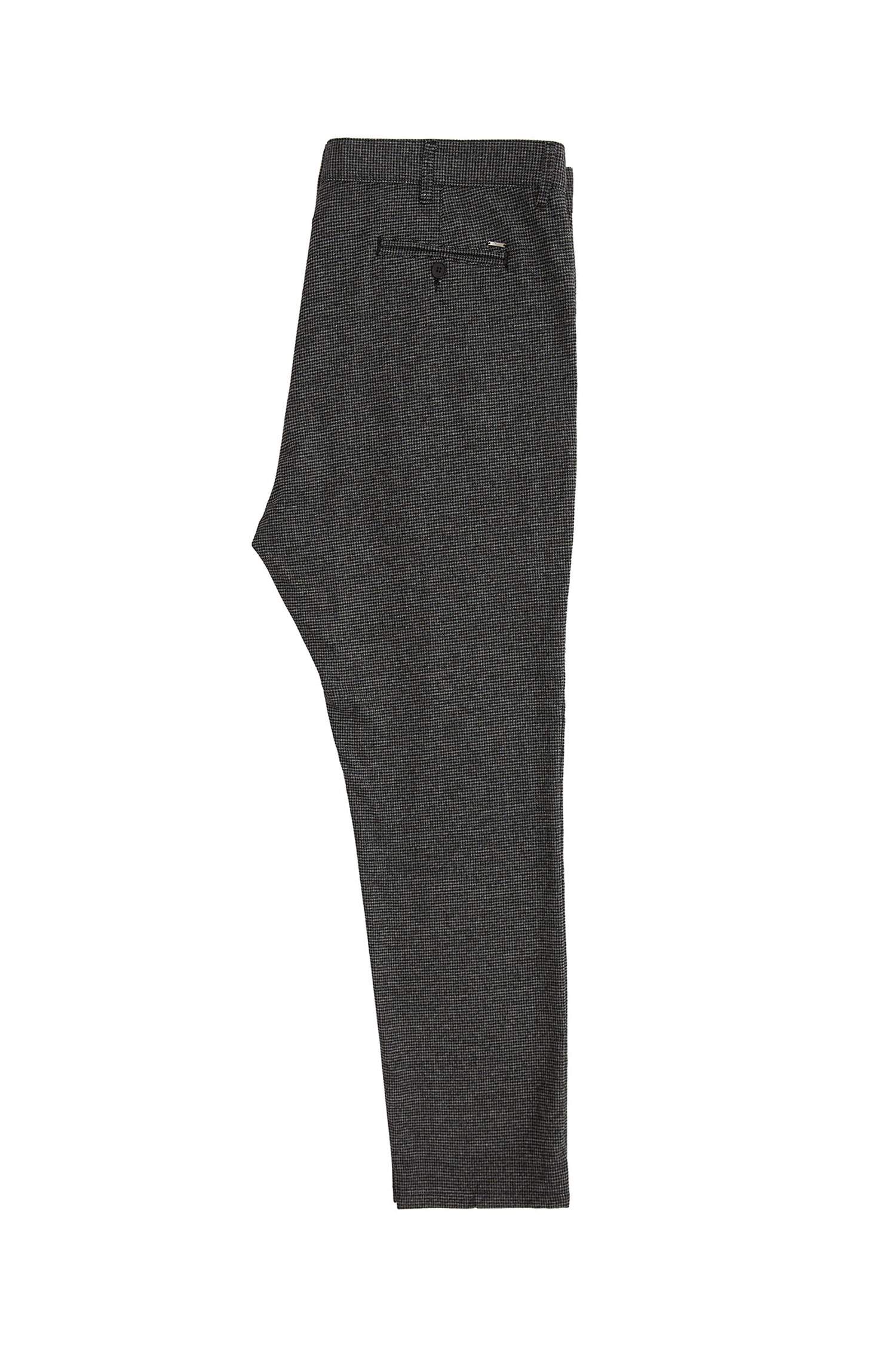 Tailored Fit Desenli Pantolon
