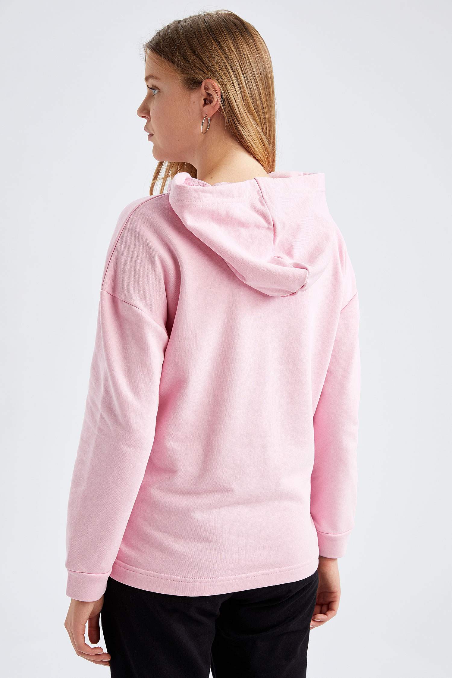 Kapüşonlu Hamile Sweatshirt
