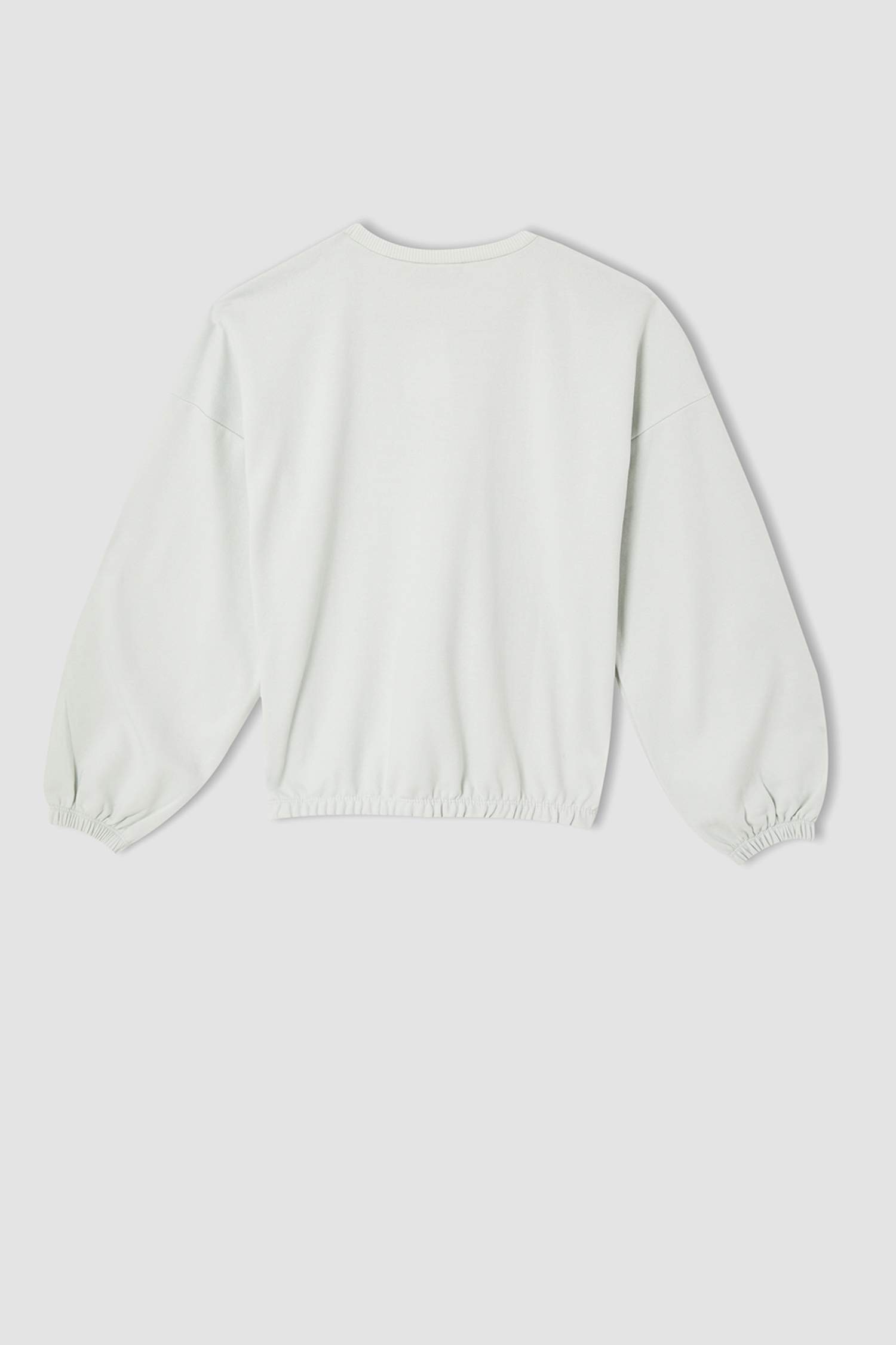 Kız Çocuk Bugs Bunny Lisanslı Crop Sweatshirt