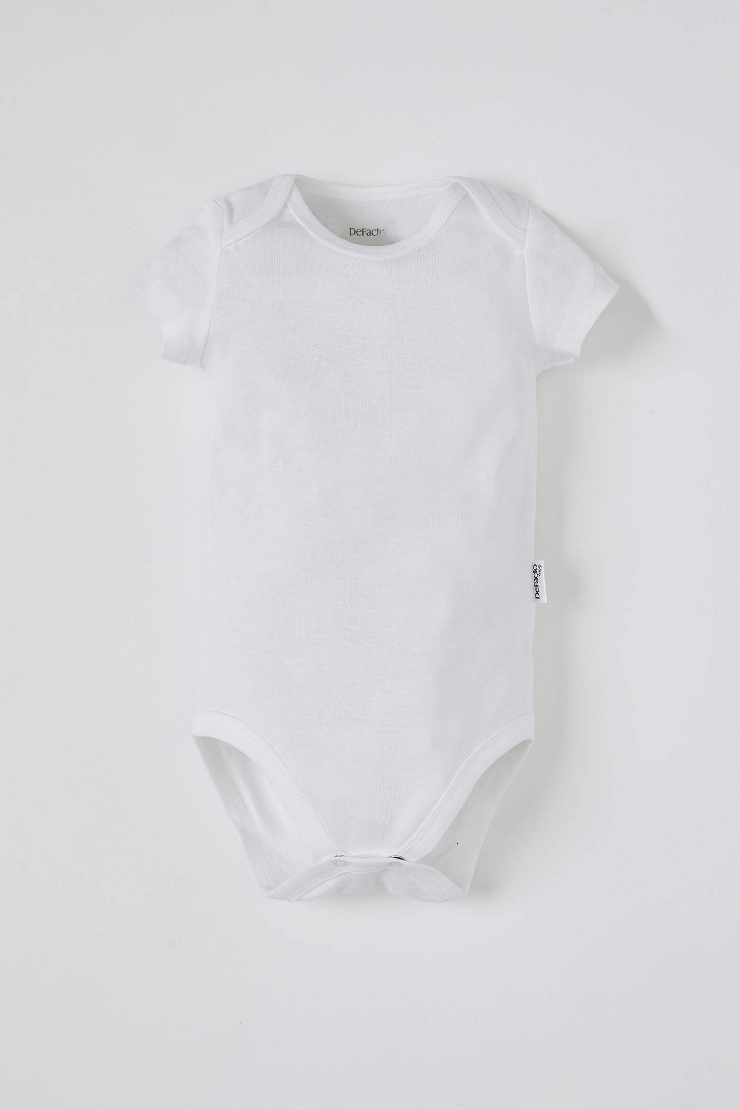 Erkek Bebek Kısa Kol Çıtçıtlı 2'li Pamuklu Body