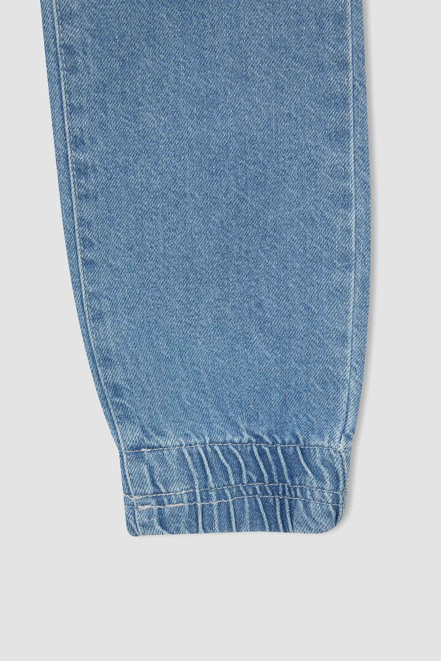 Kız Çocuk Jogger Jean Pantolon