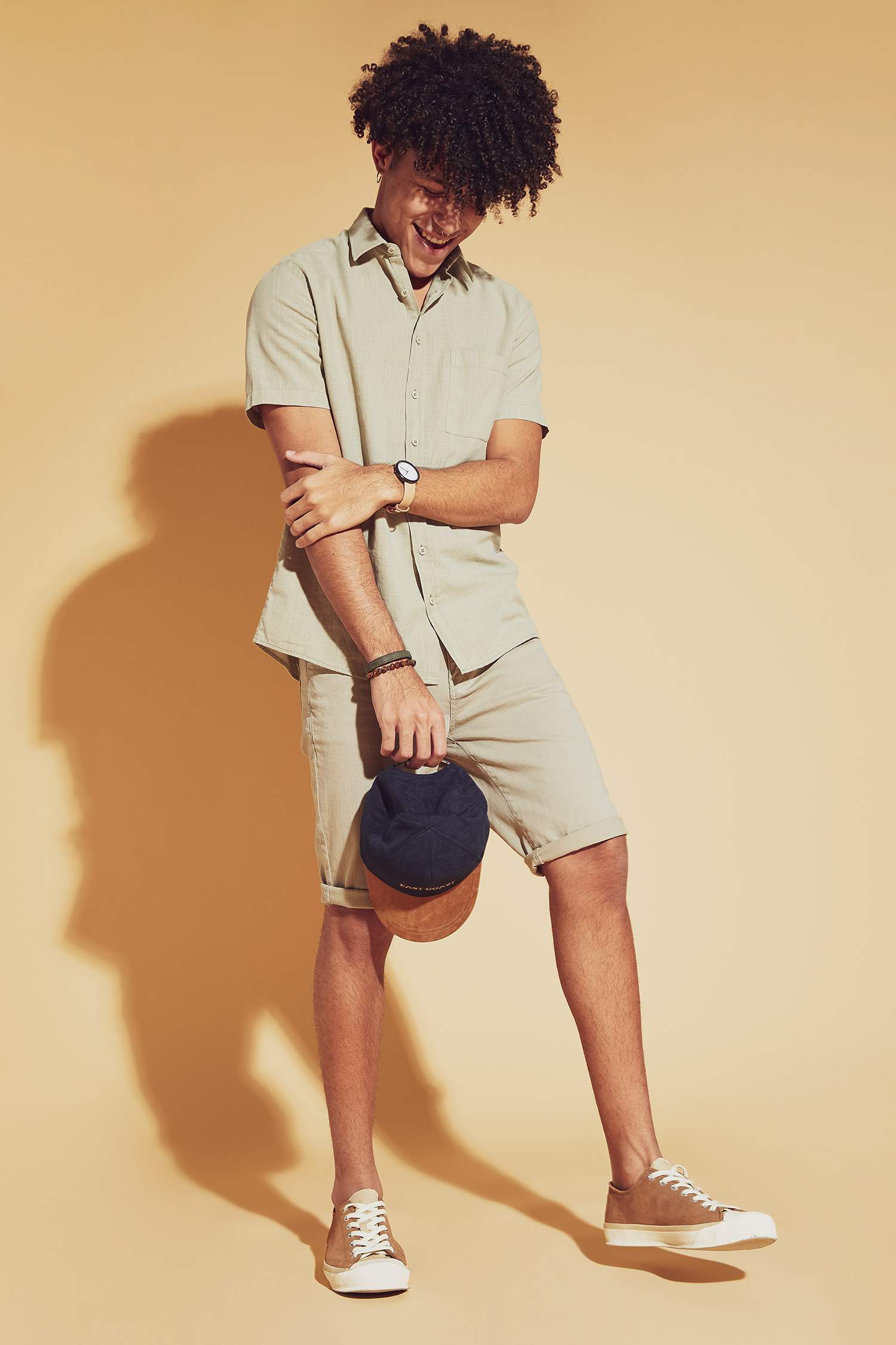 Regular Fit Basic Kısa Kollu Gömlek