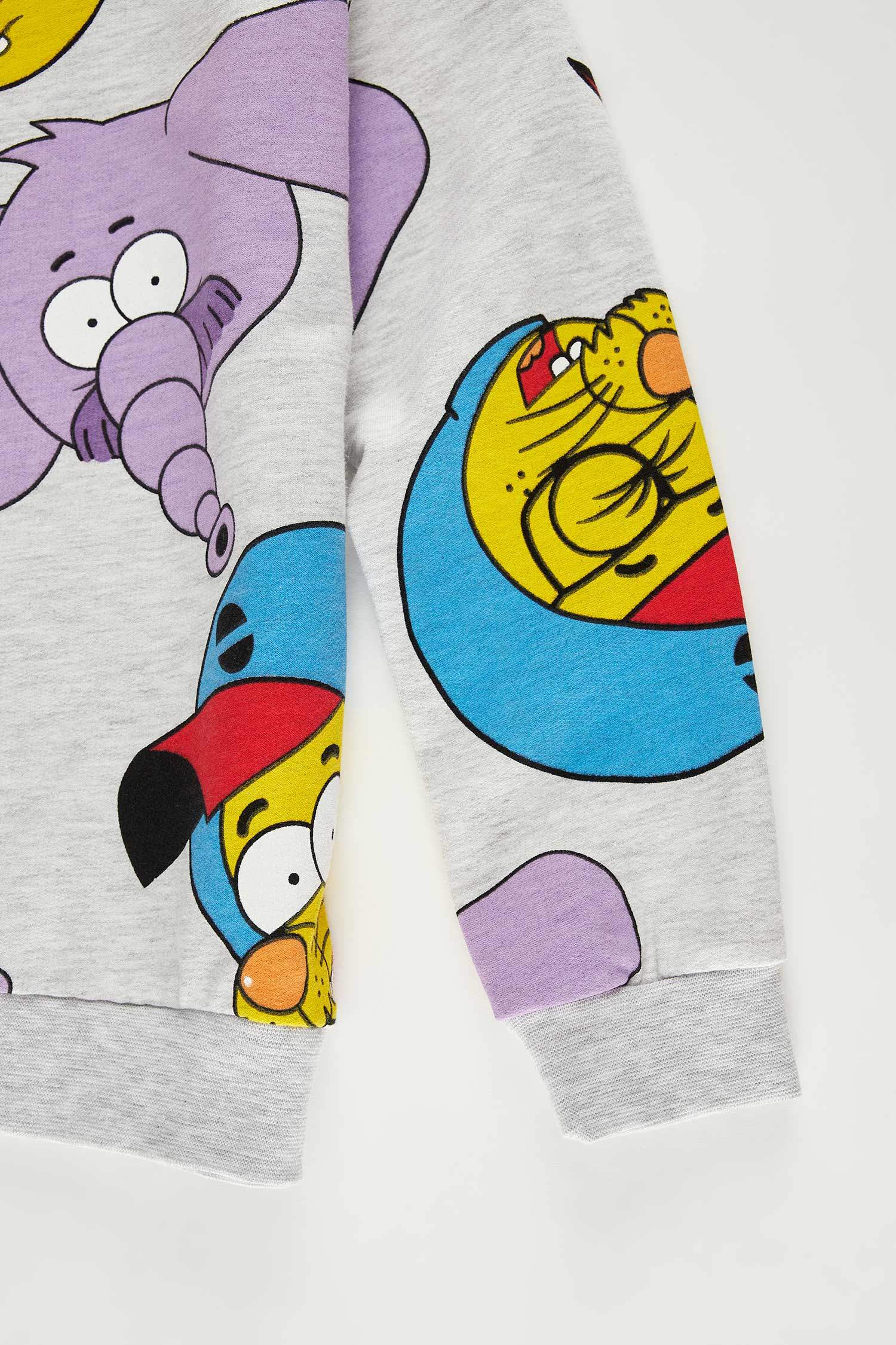 Erkek Çocuk Kral Şakir Lisanslı Sweatshirt