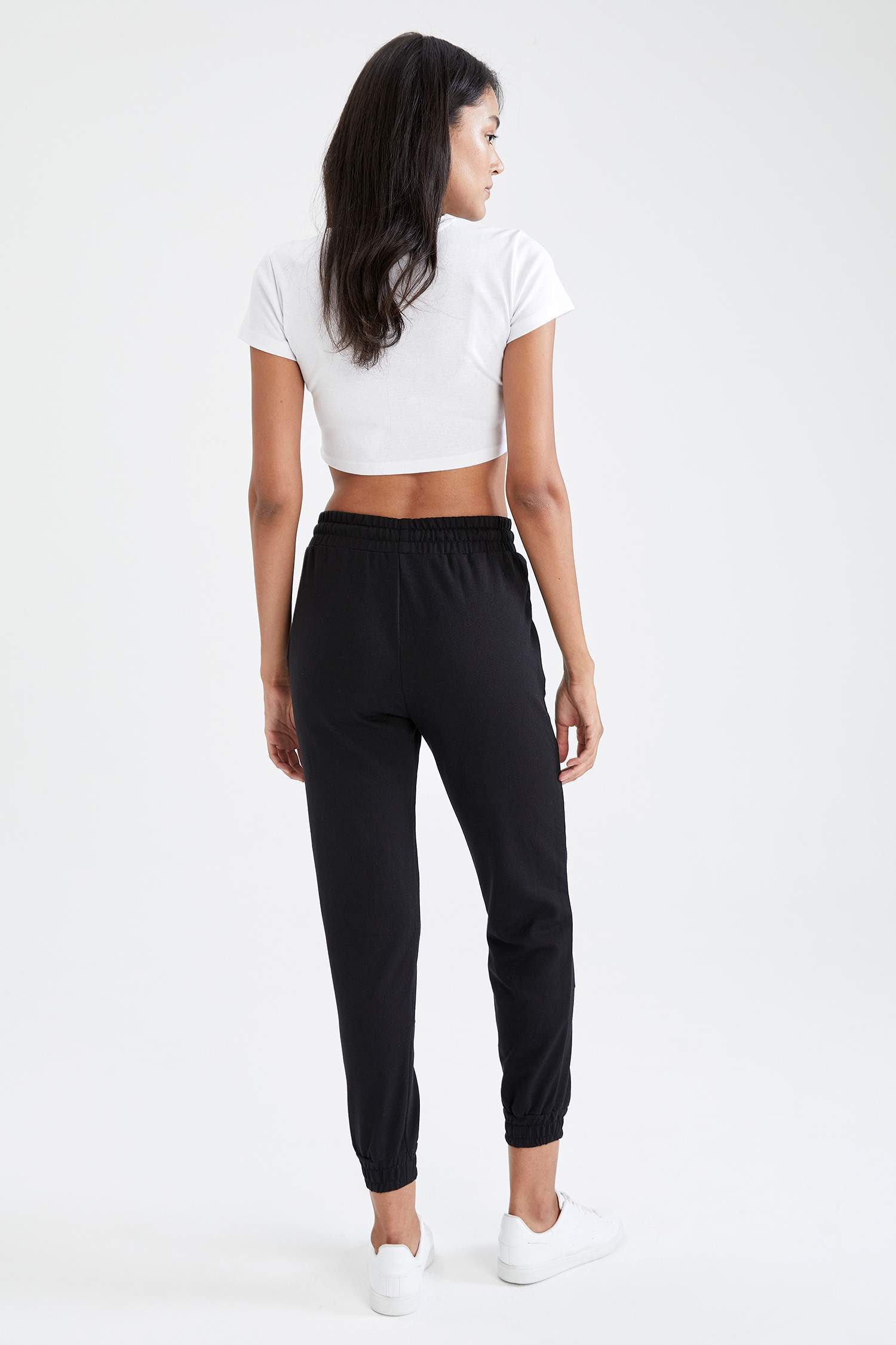 Beli Bağcıklı Relax Fit Jogger Eşofman Altı