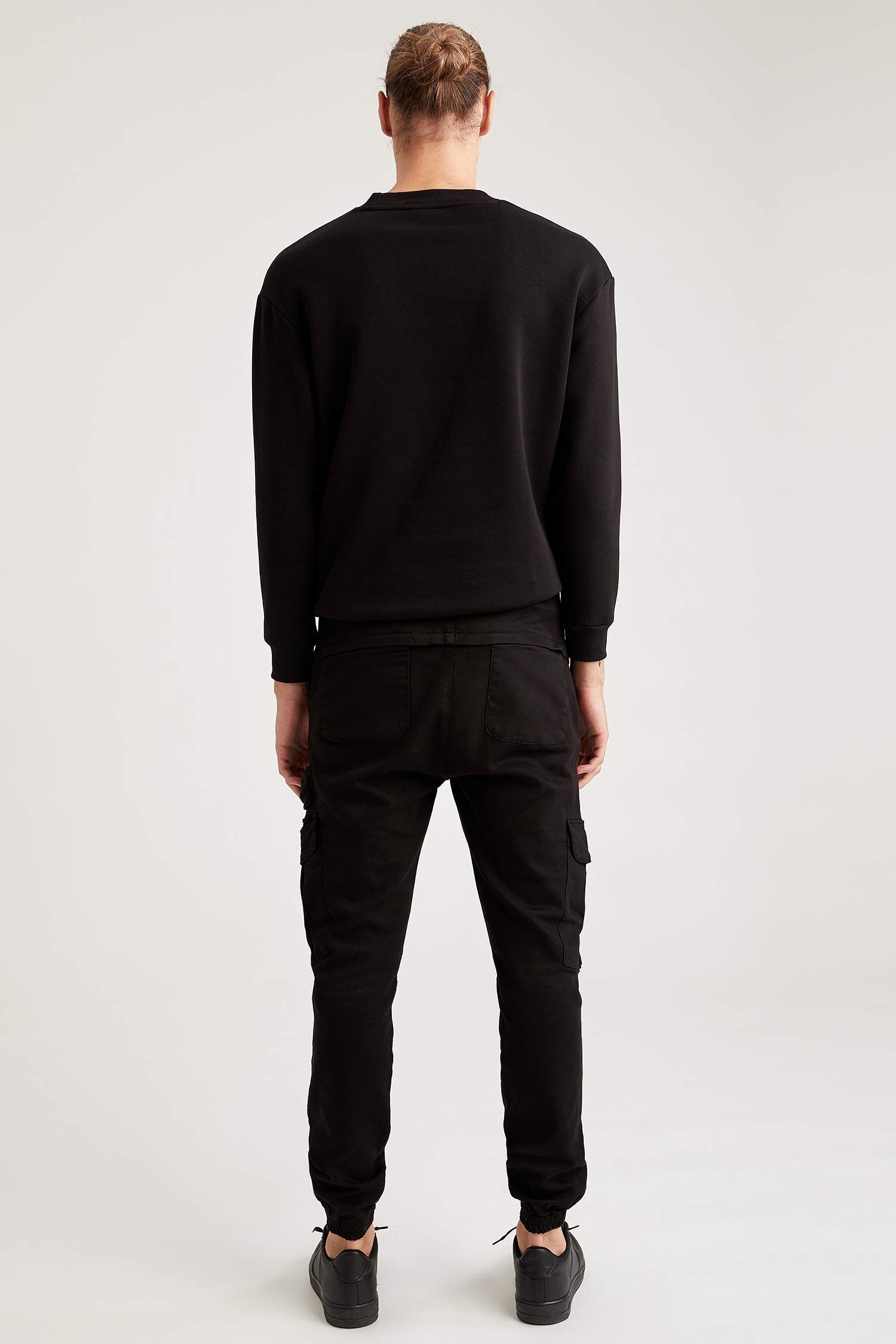 Slim Fit Kargo Cepli Jogger Pantolon