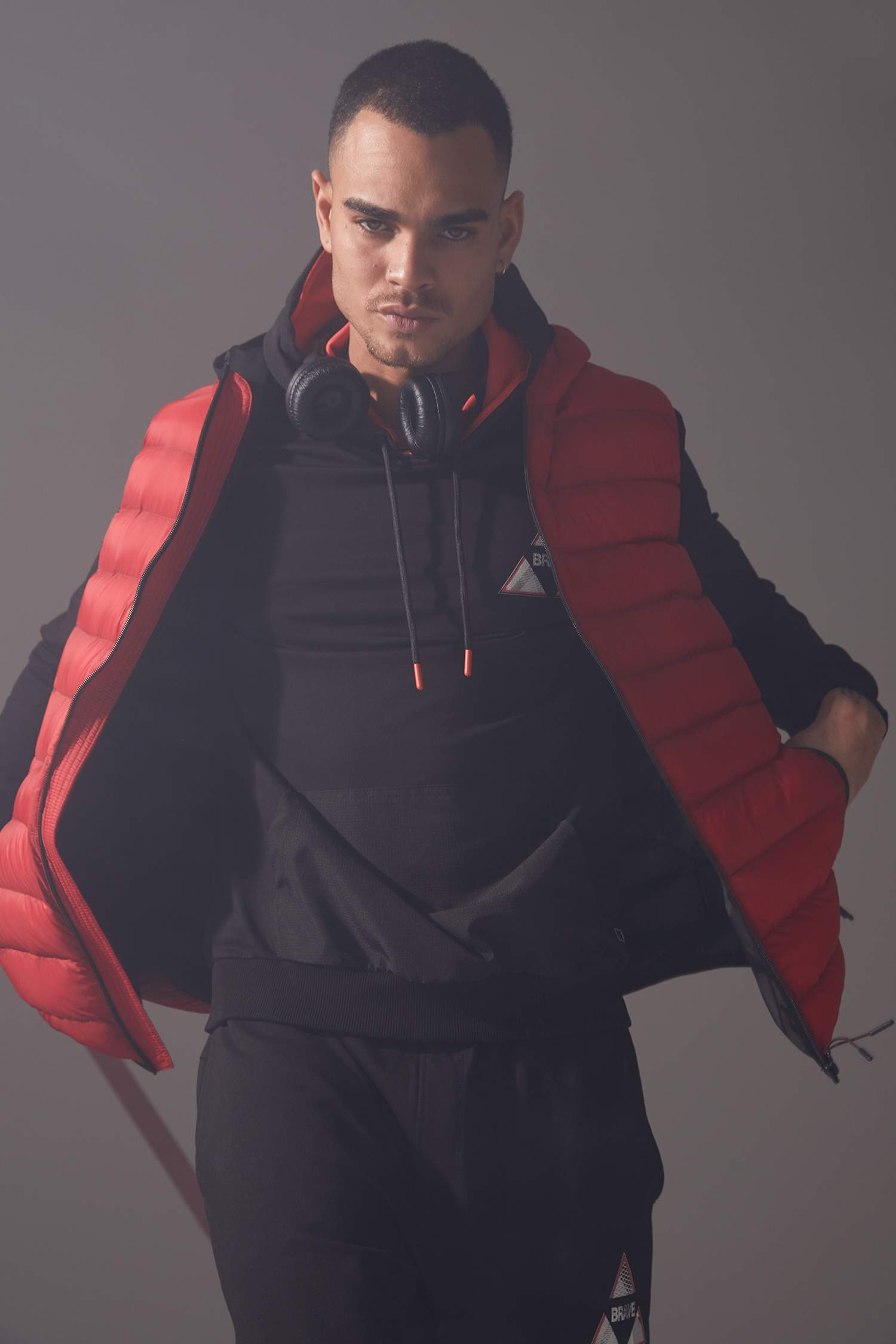 Slim Fit Kapüşonlu Şişme Yelek