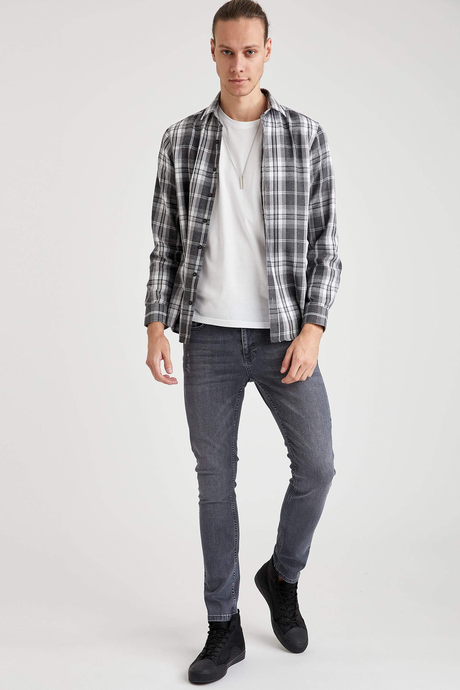 Slim Fit Oduncu Gömlek