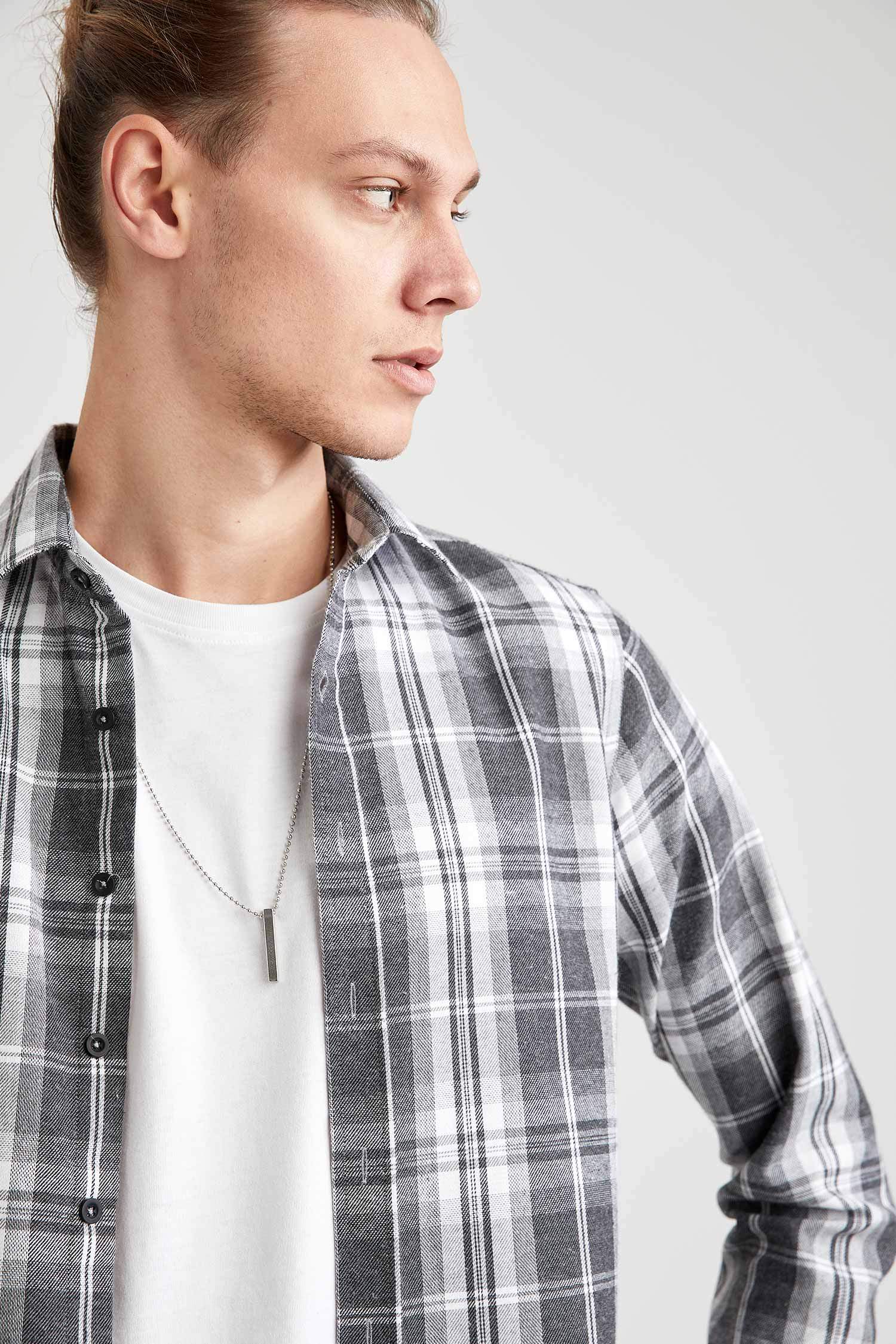 Slim Fit Oduncu Gömlek