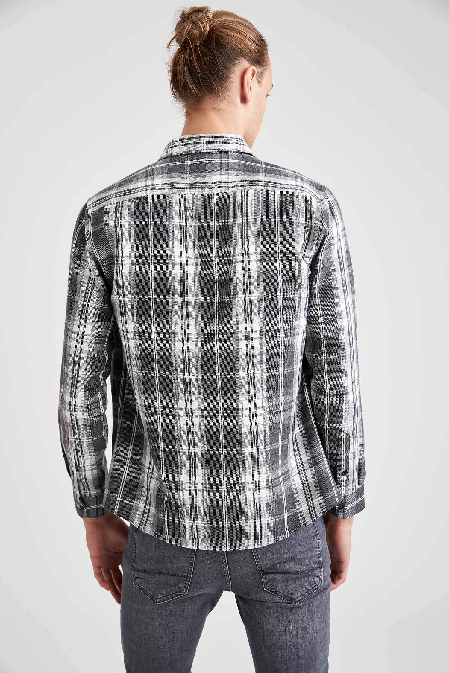 Slim Fit Oduncu Gömlek