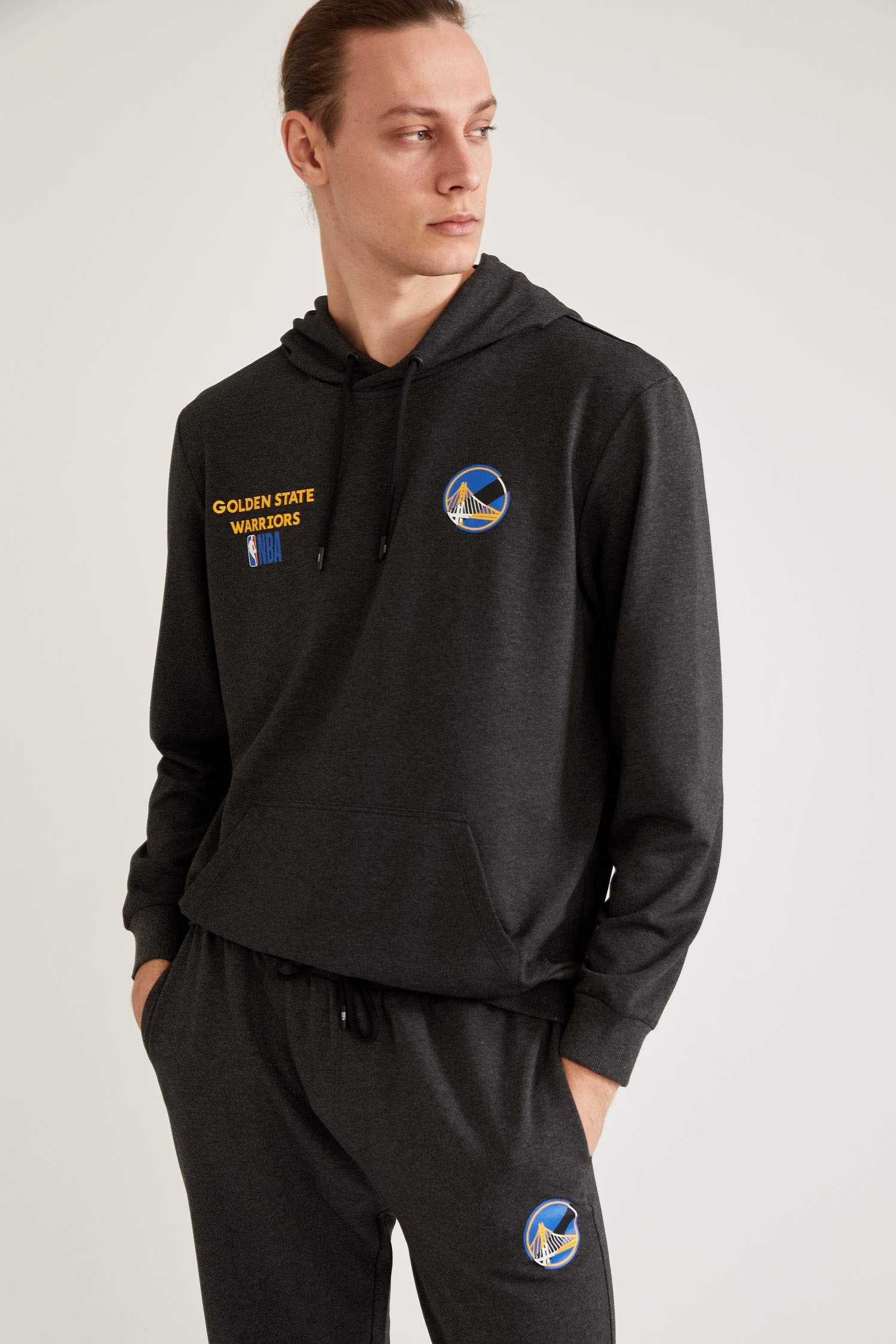 NBA Lisanslı Unisex Regular Fit Kapüşonlu Sweatshirt