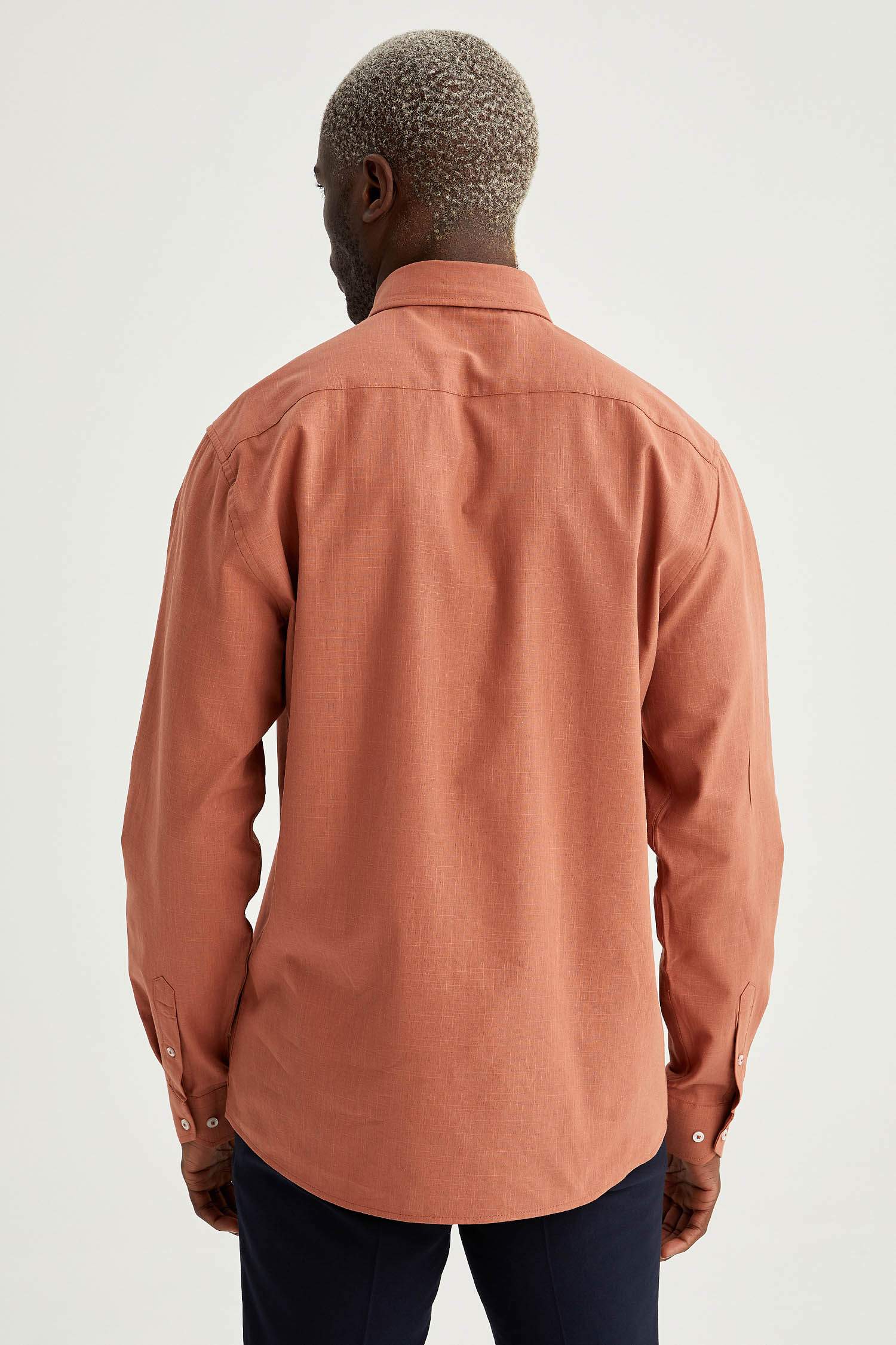 Modern Fit Klasik Uzun Kollu Gömlek