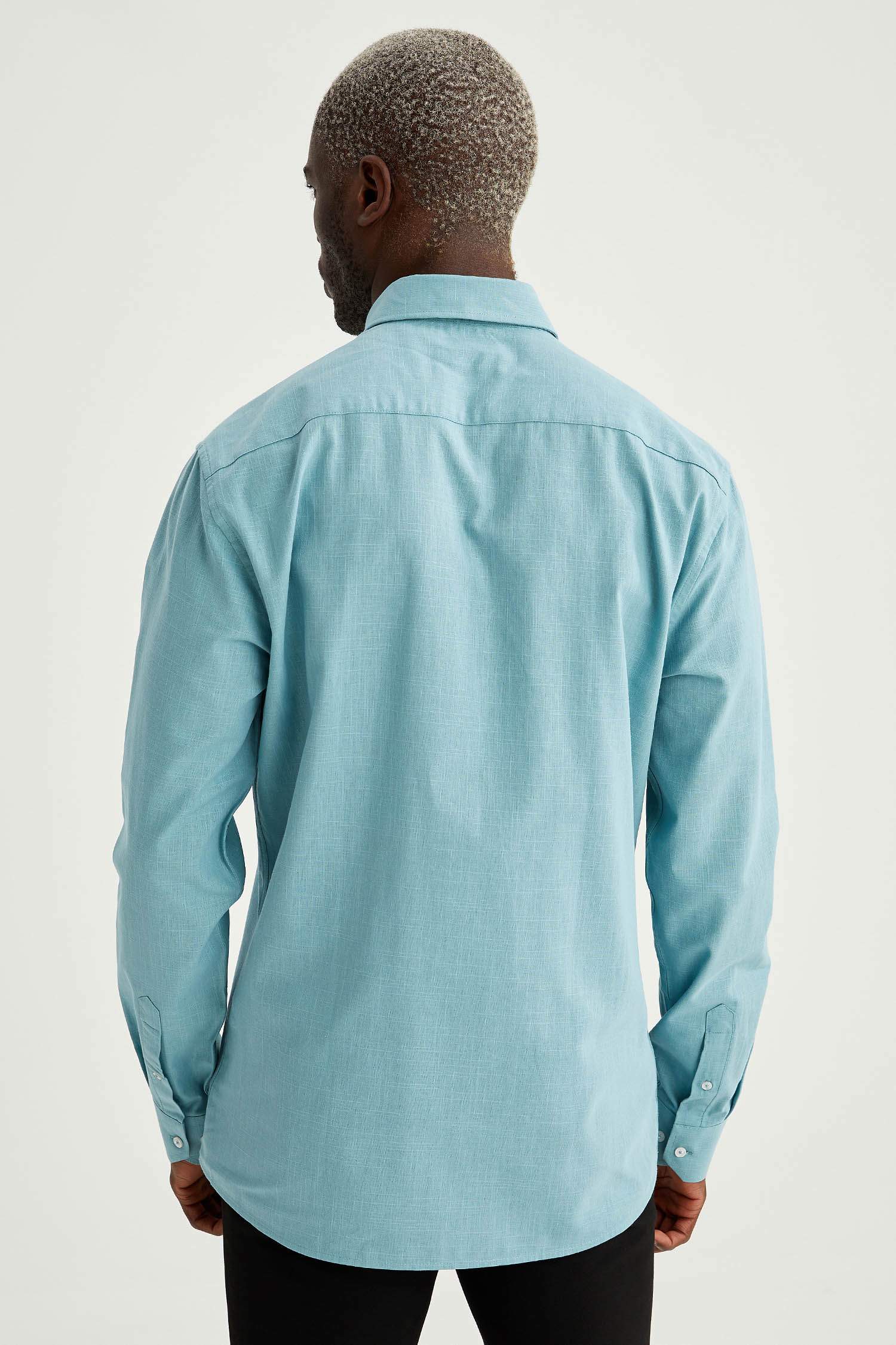 Modern Fit Klasik Uzun Kollu Gömlek