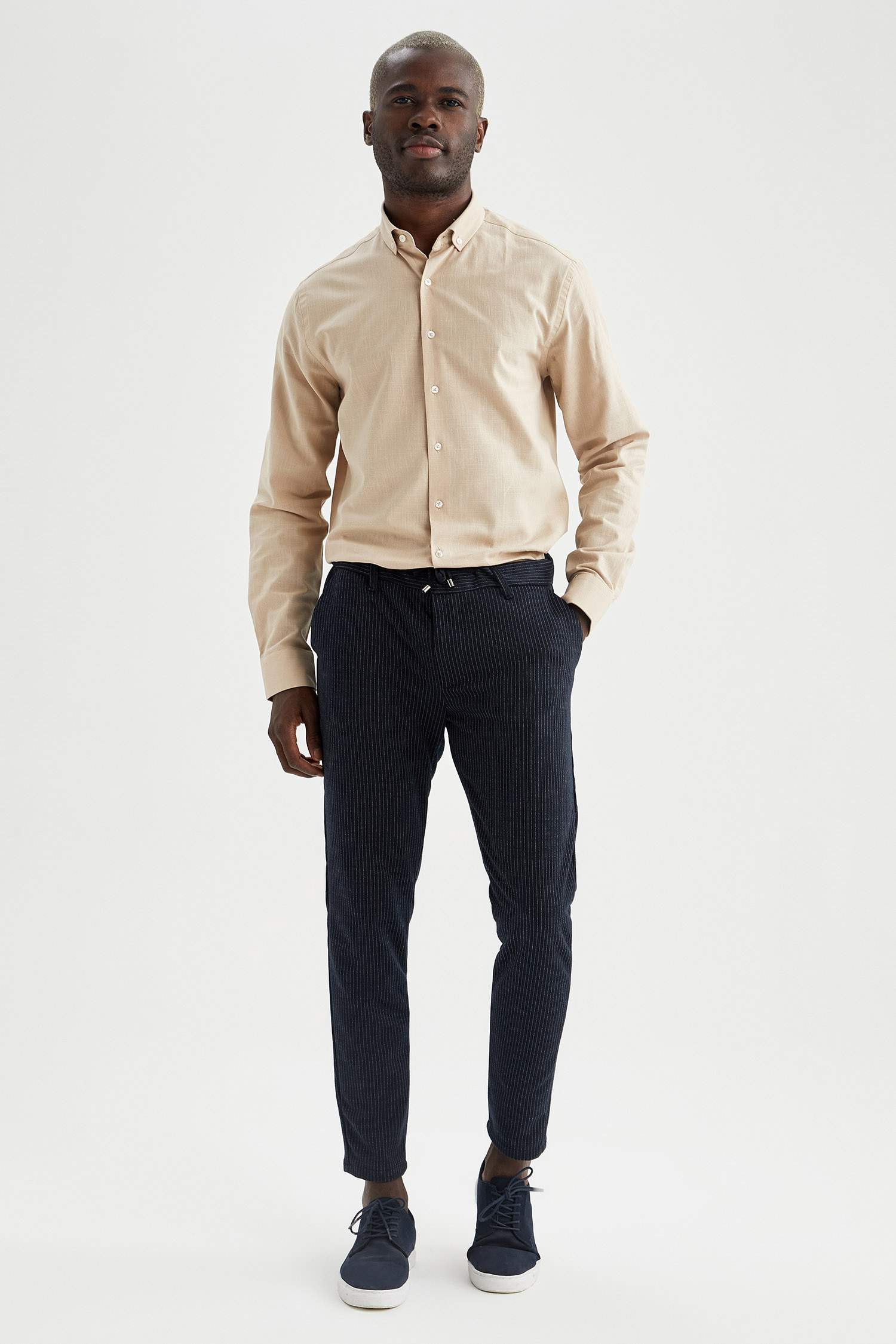 Modern Fit Klasik Uzun Kollu Gömlek