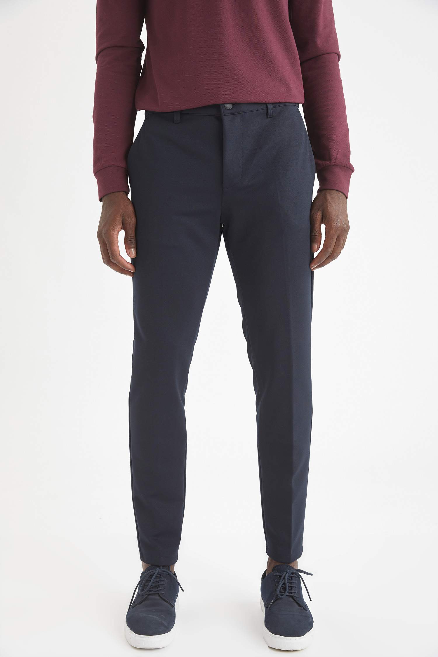 Relax Fit Beli Lastikli Jogger Pantolon