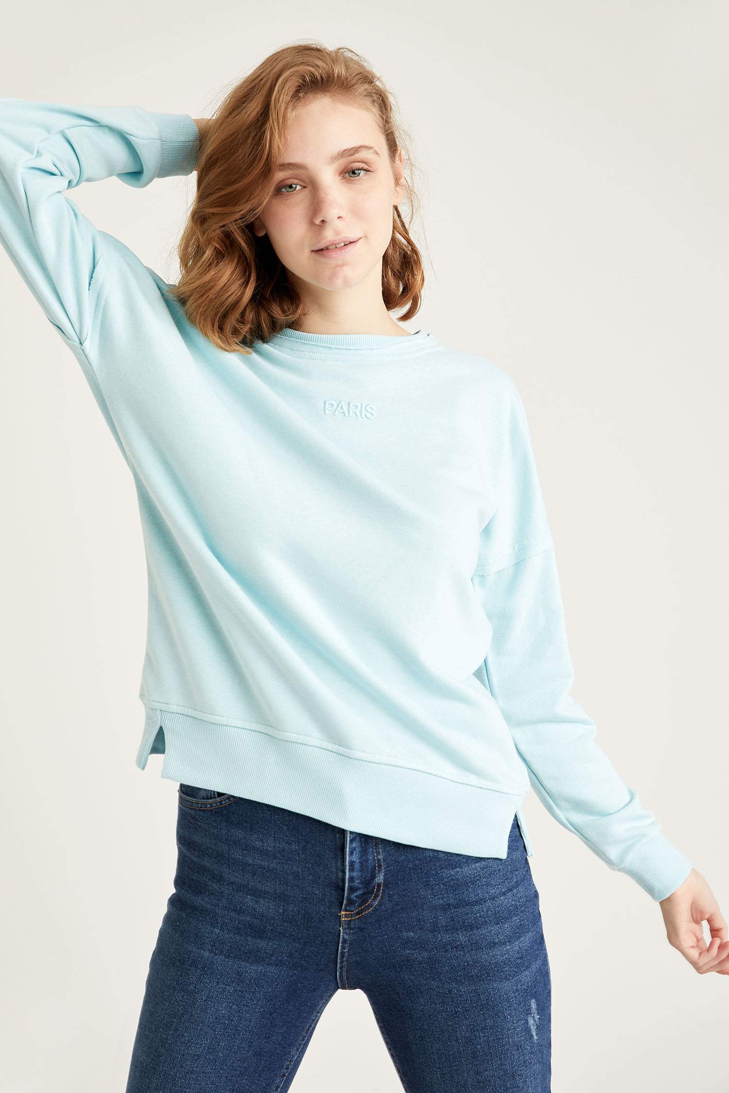 Defacto Düşük Omuz Sweatshirt. 3 Defacto Düşük Omuz Sweatshirt. 3