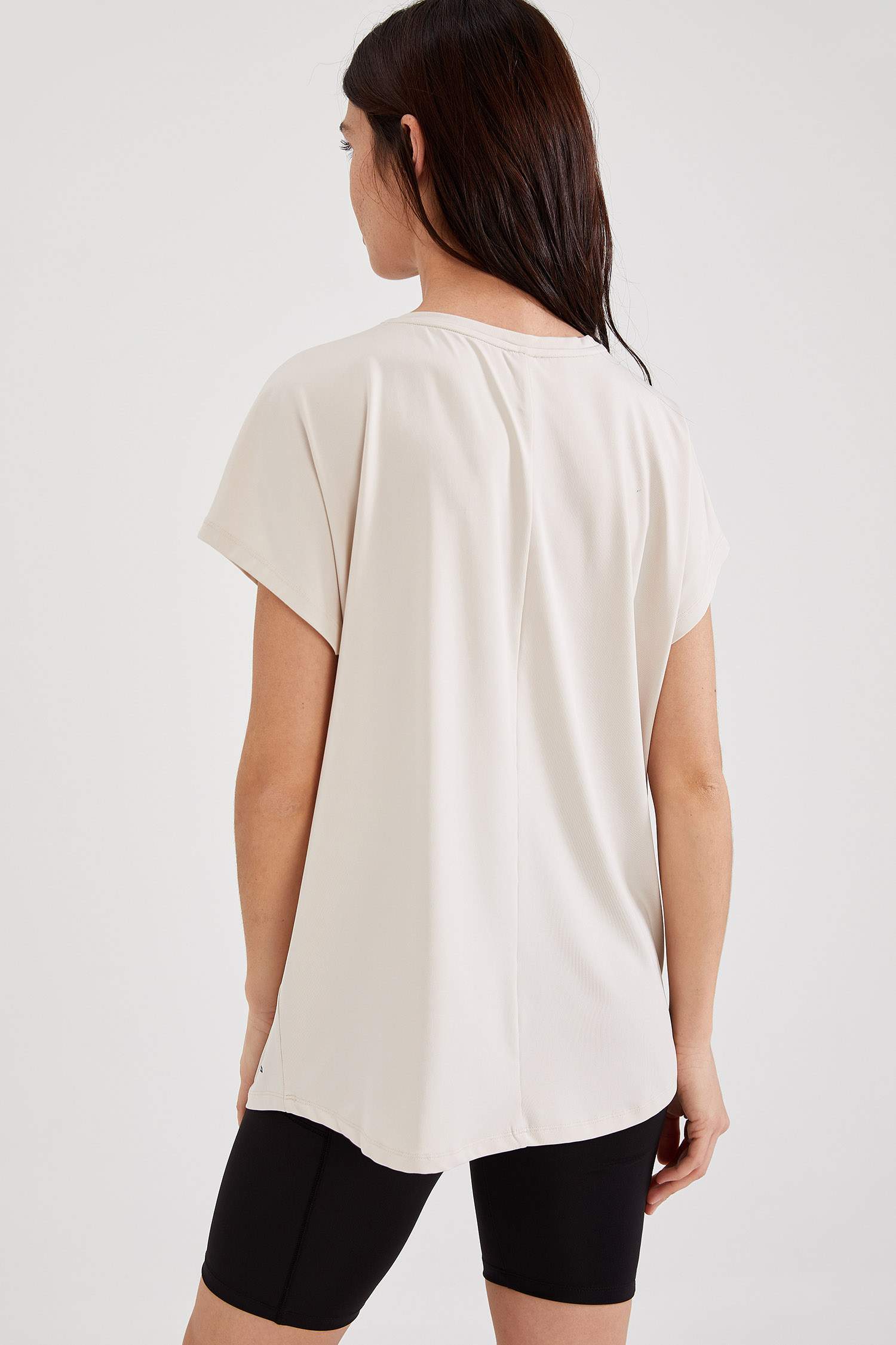 Yazı Baskılı Oversize Fit Tişört