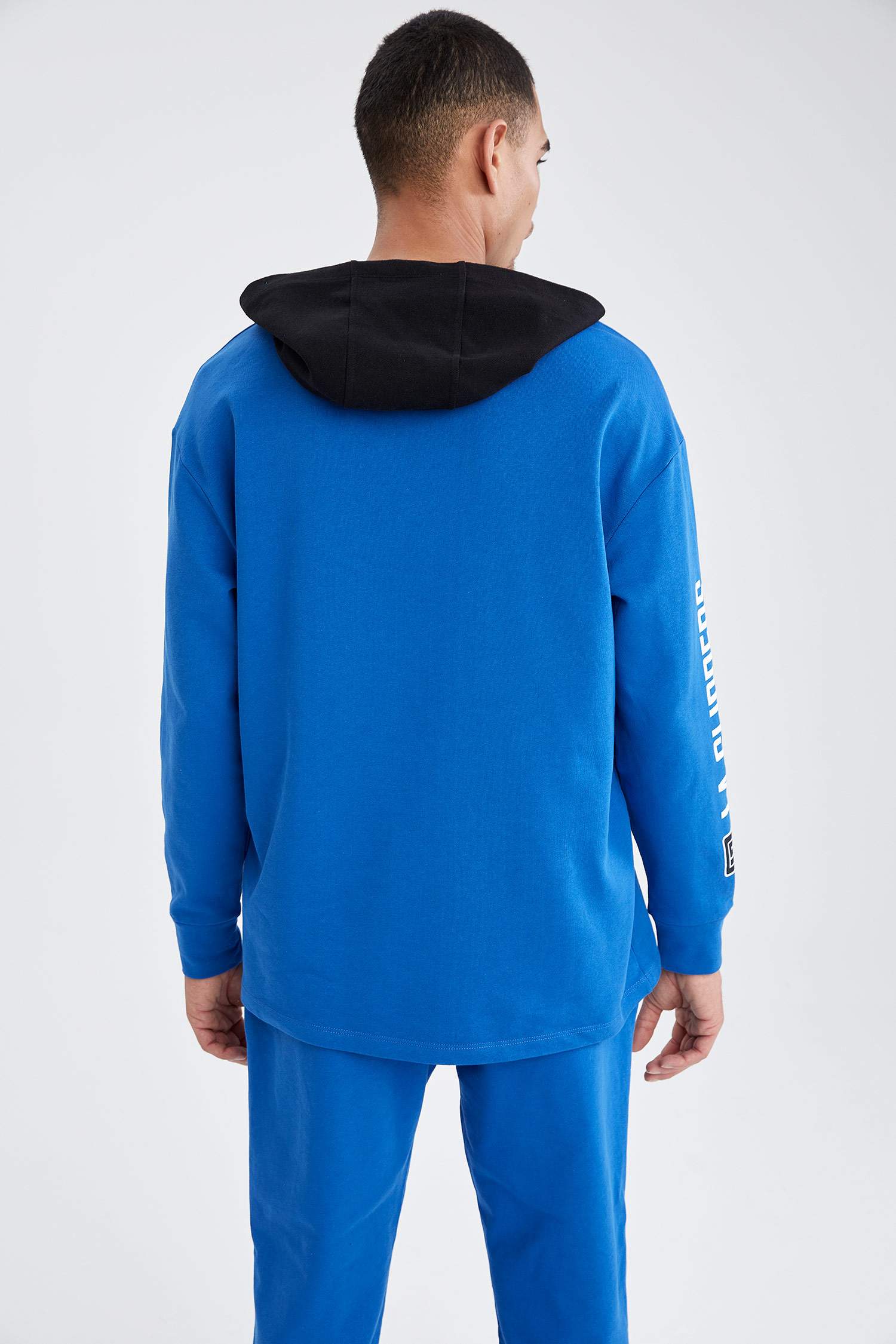 NBA Lisanslı Oversize Unisex Kapüşonlu Sweatshirt