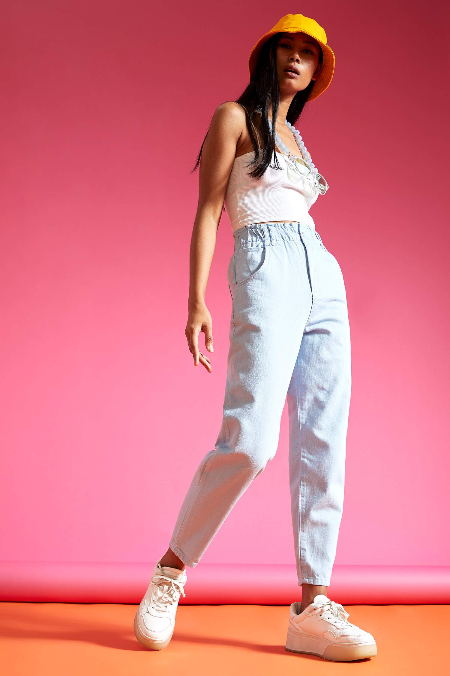 Slouchy Fit Pamuklu Pantolon