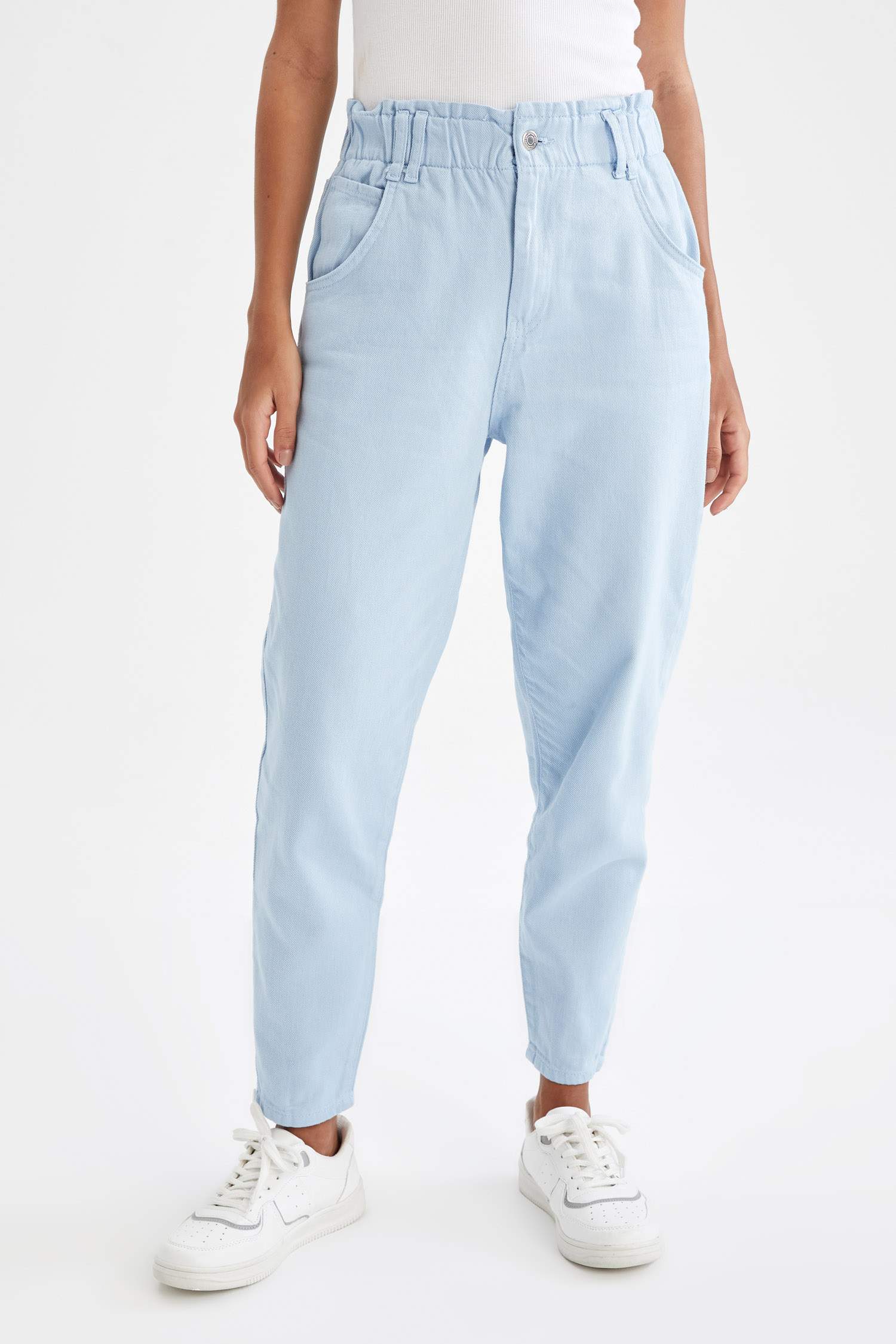 Slouchy Fit Pamuklu Pantolon
