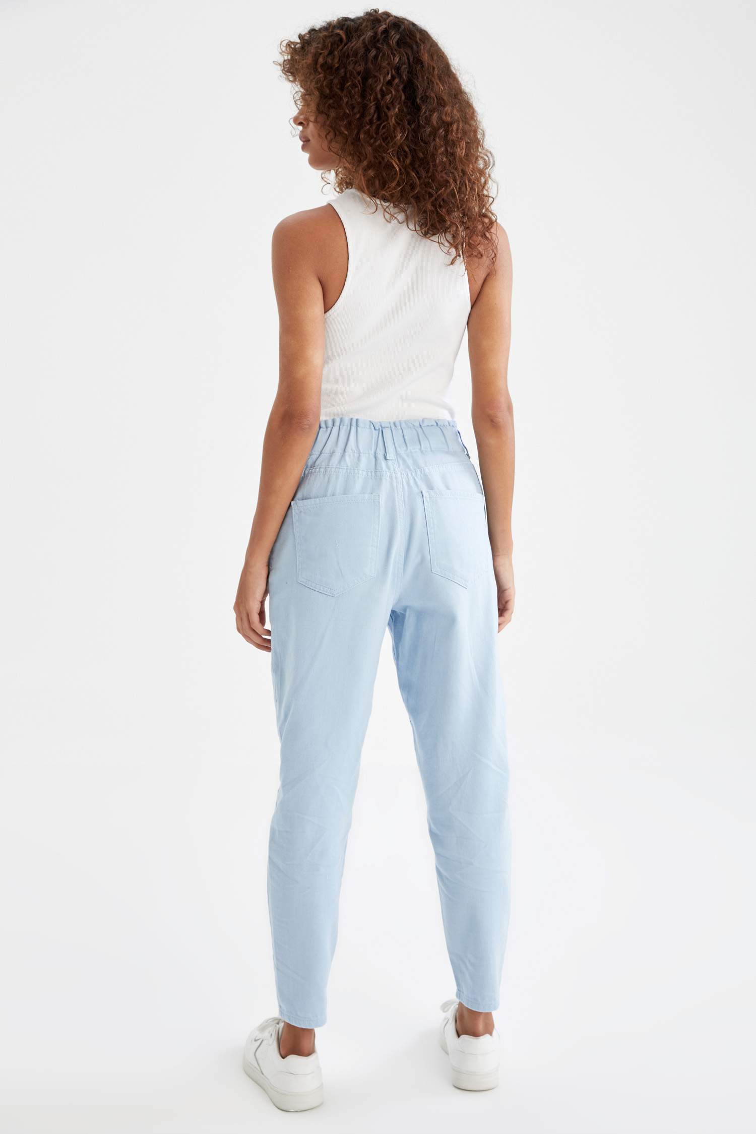 Slouchy Fit Pamuklu Pantolon