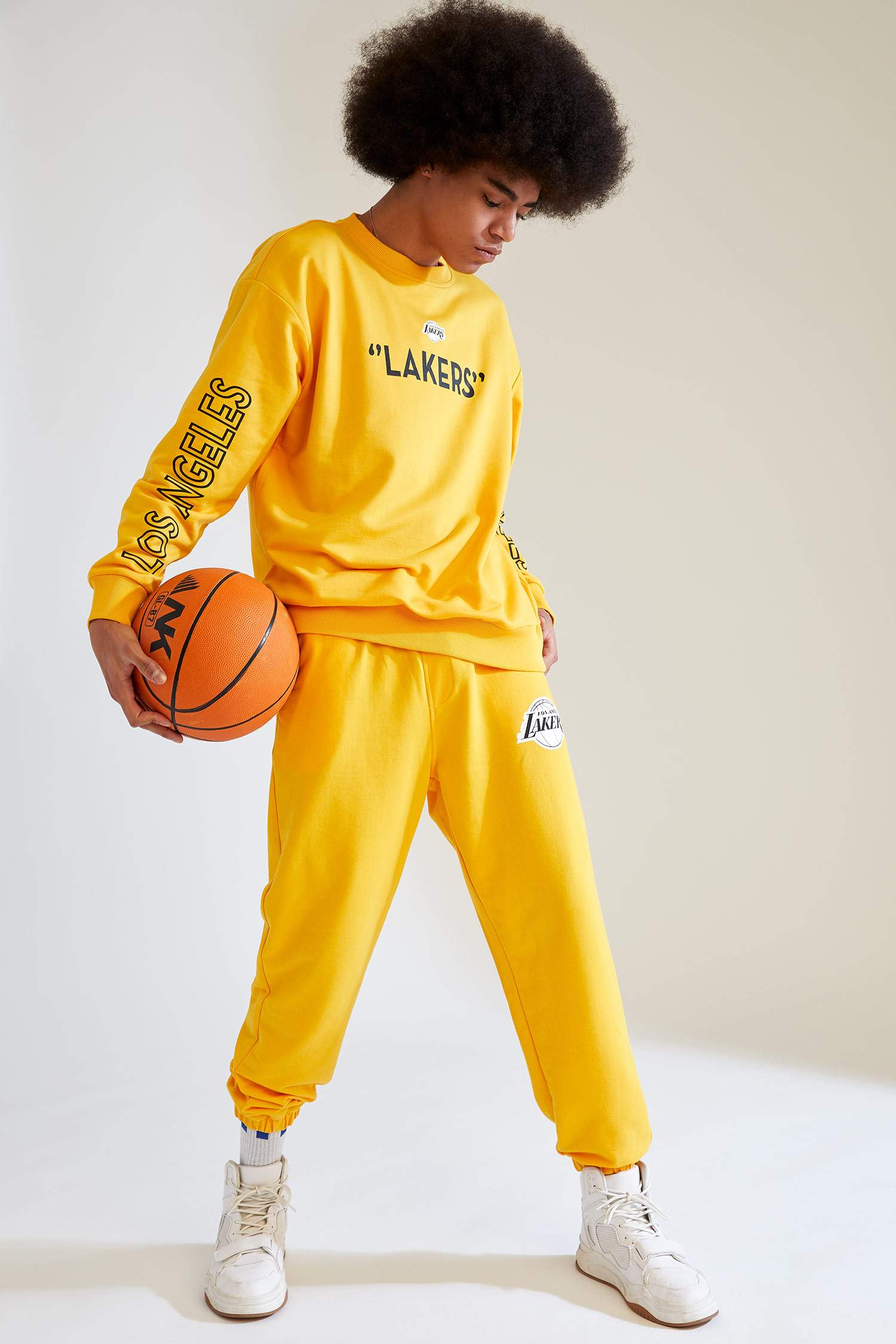 NBA Lisanslı Unisex Oversize Fit Jogger Eşofman Altı