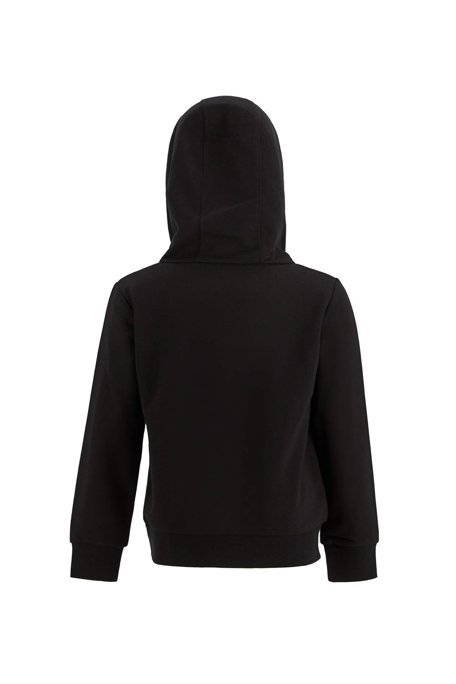 Erkek Çocuk Slogan Desenli Kapüşonlu Korunaklı Sweatshirt