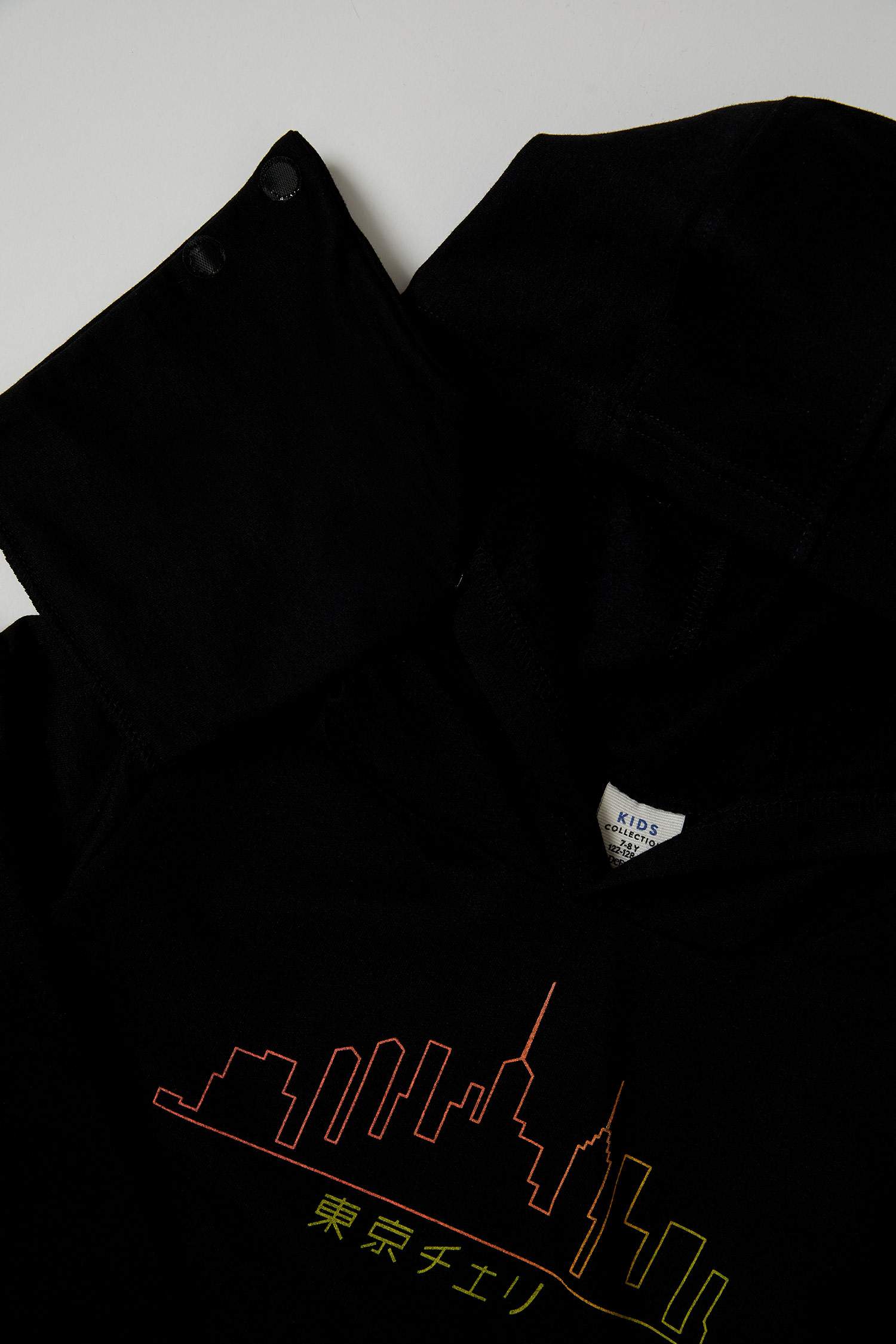 Erkek Çocuk Slogan Desenli Kapüşonlu Korunaklı Sweatshirt