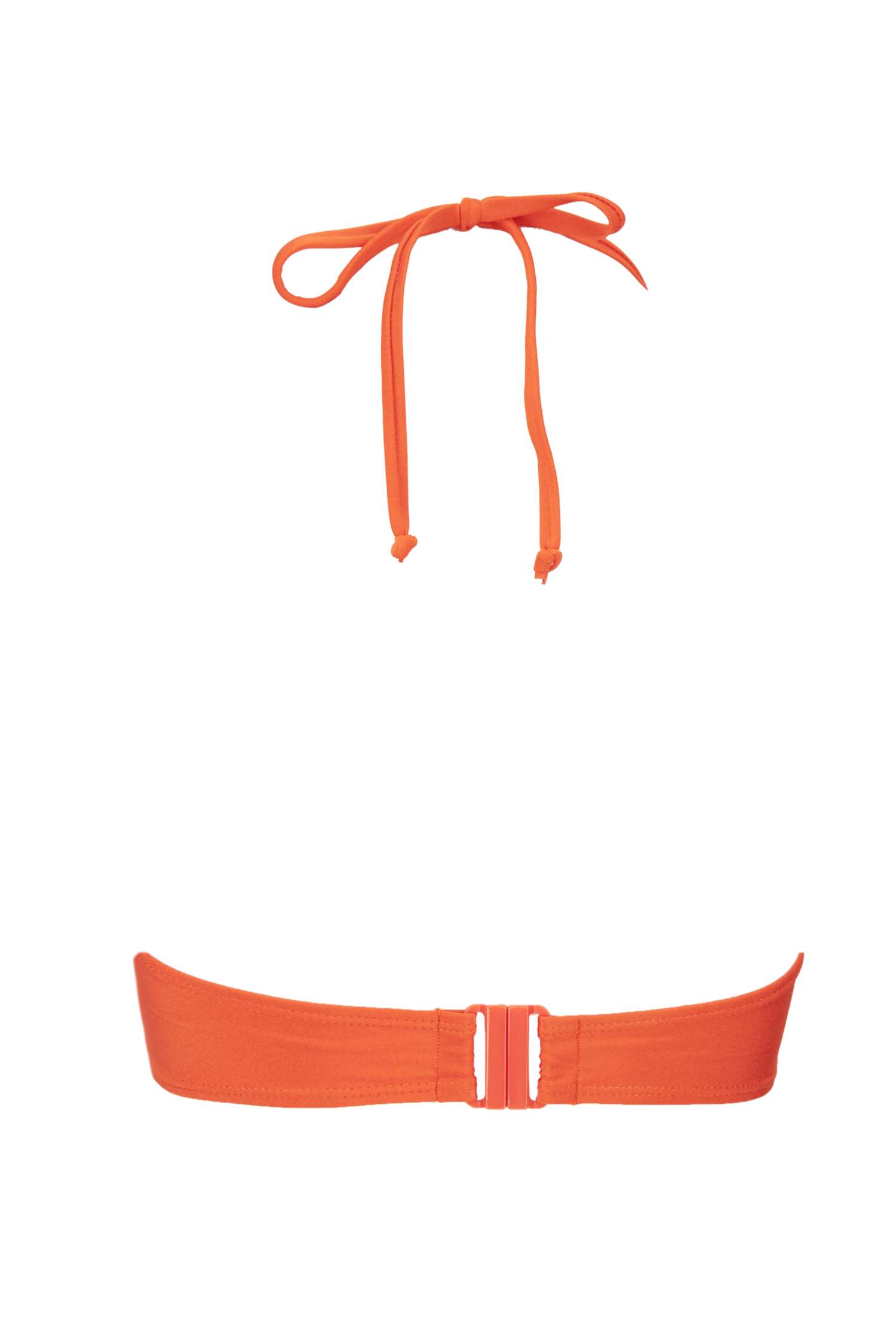 Volanlı Çıkarılabilir Pedli ve İp Askılı Bikini Üstü