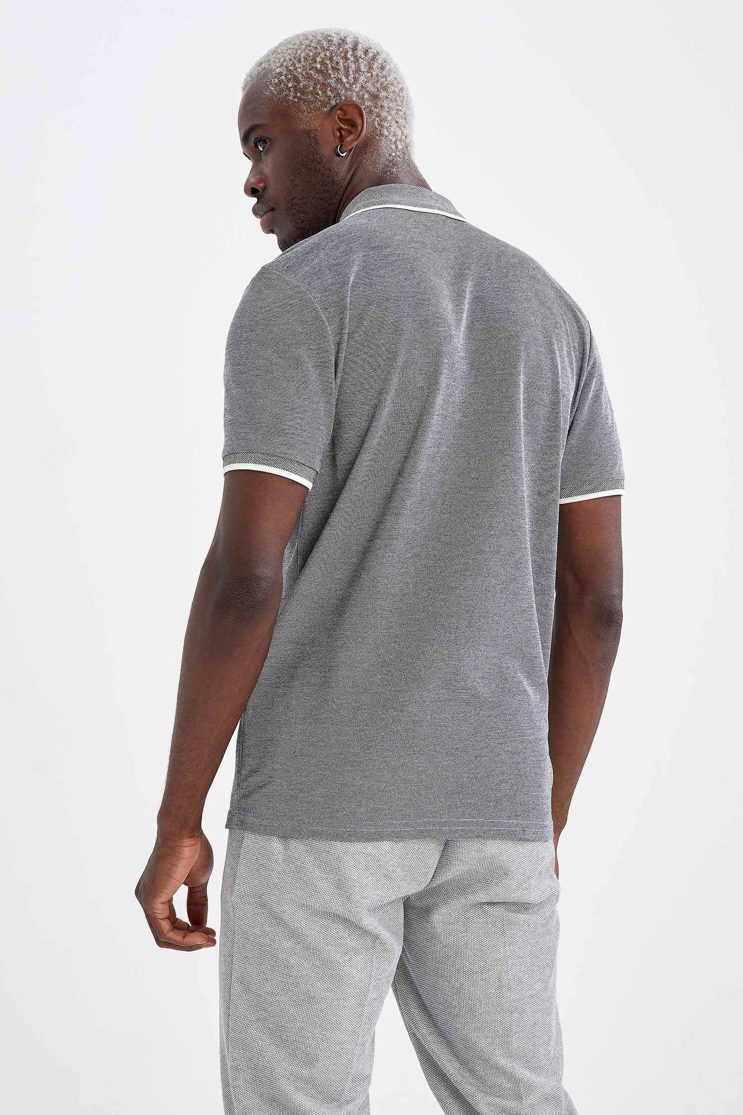 Regular Fit Cepli Polo Tişört