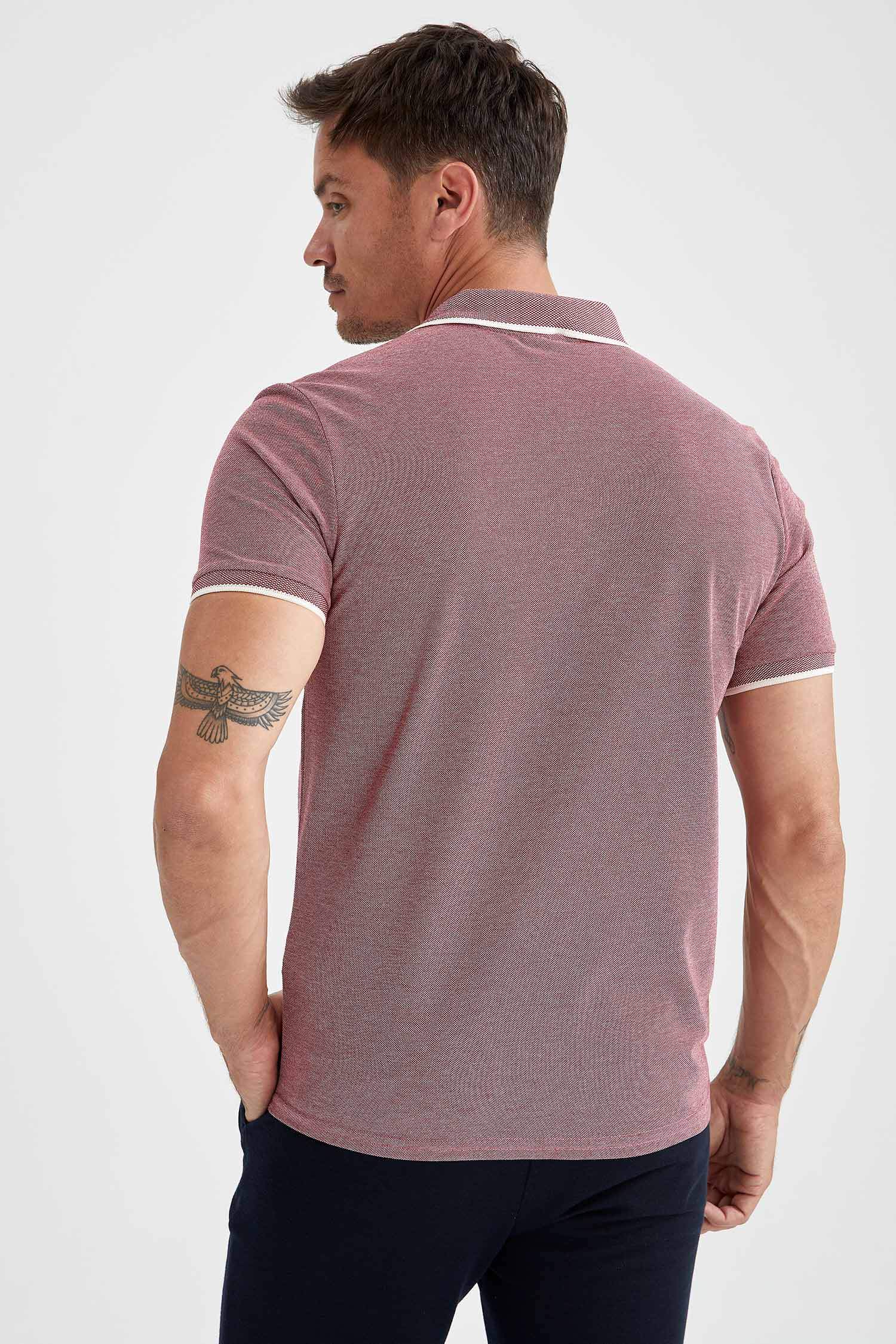 Regular Fit Polo Yaka Kısa Kollu Tişört
