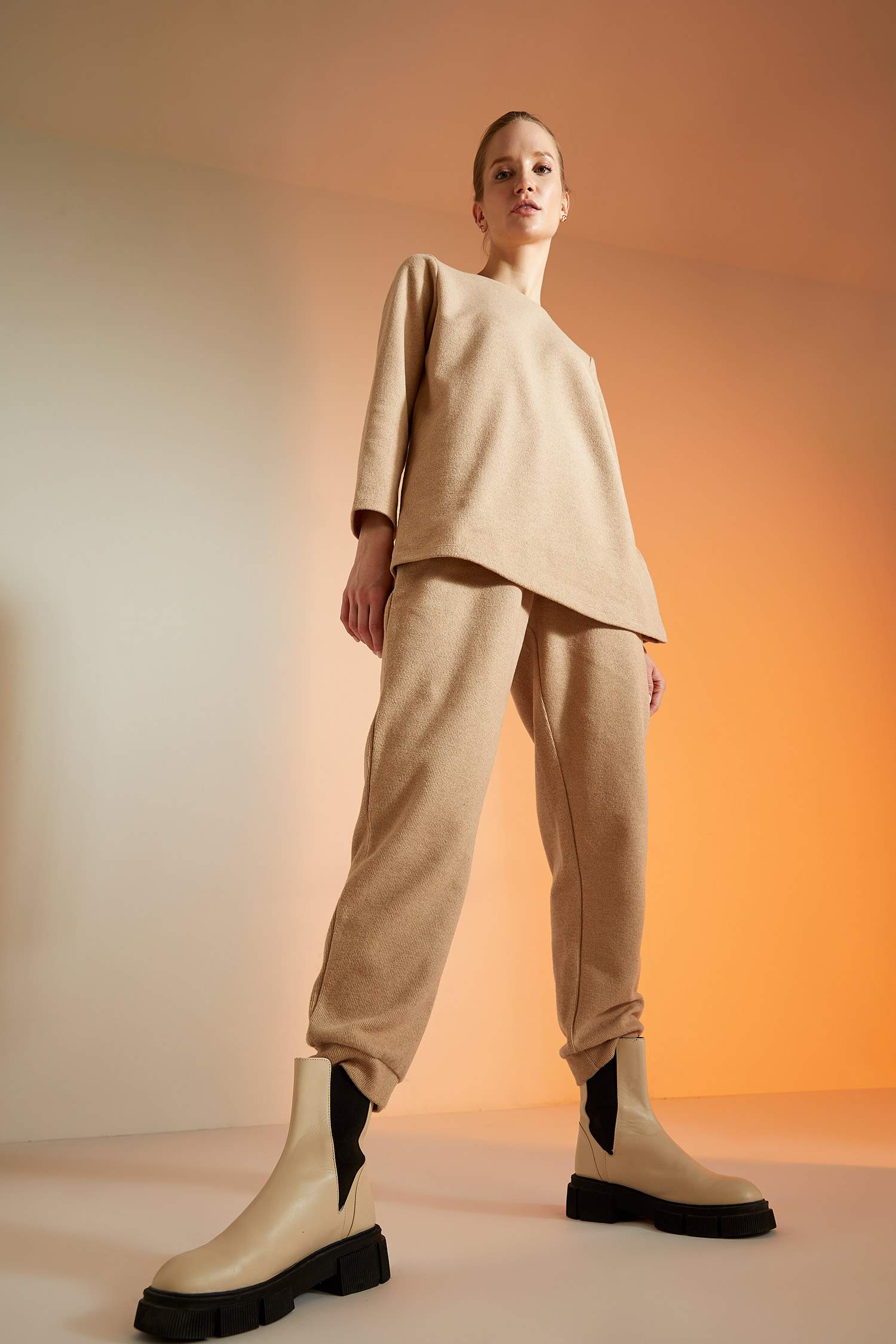 Basic Relax Fit Sweat Tunik