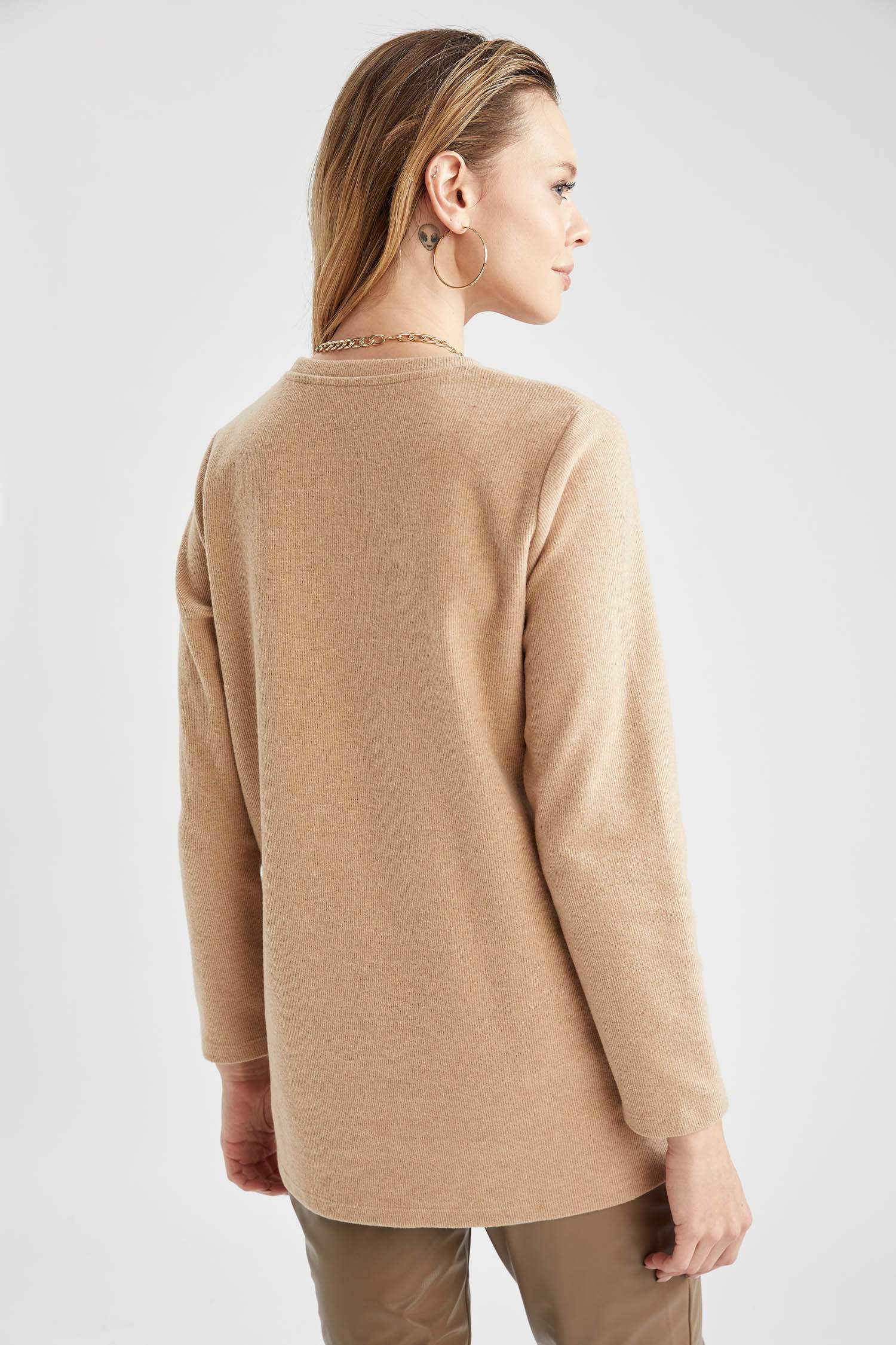 Basic Relax Fit Sweat Tunik