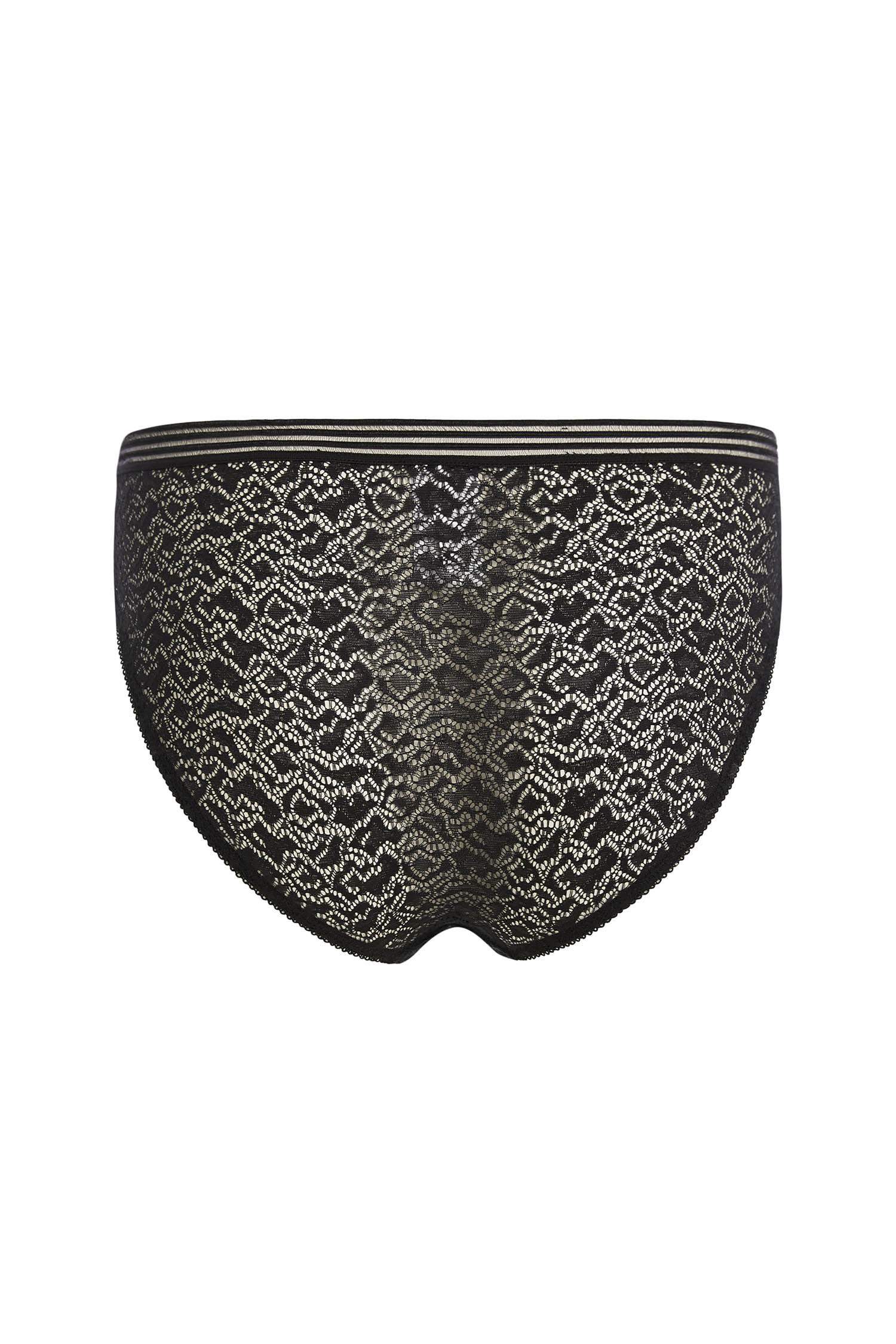 Dantelli Lastik Detaylı Bikini Külot