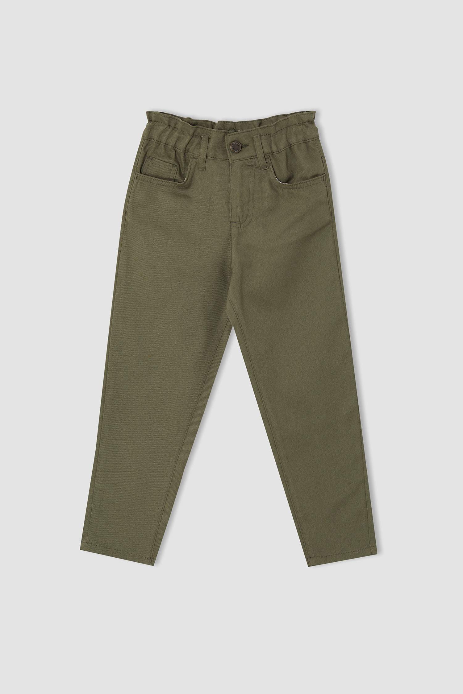 Kız Çocuk Slouchy Dokuma Pantolon