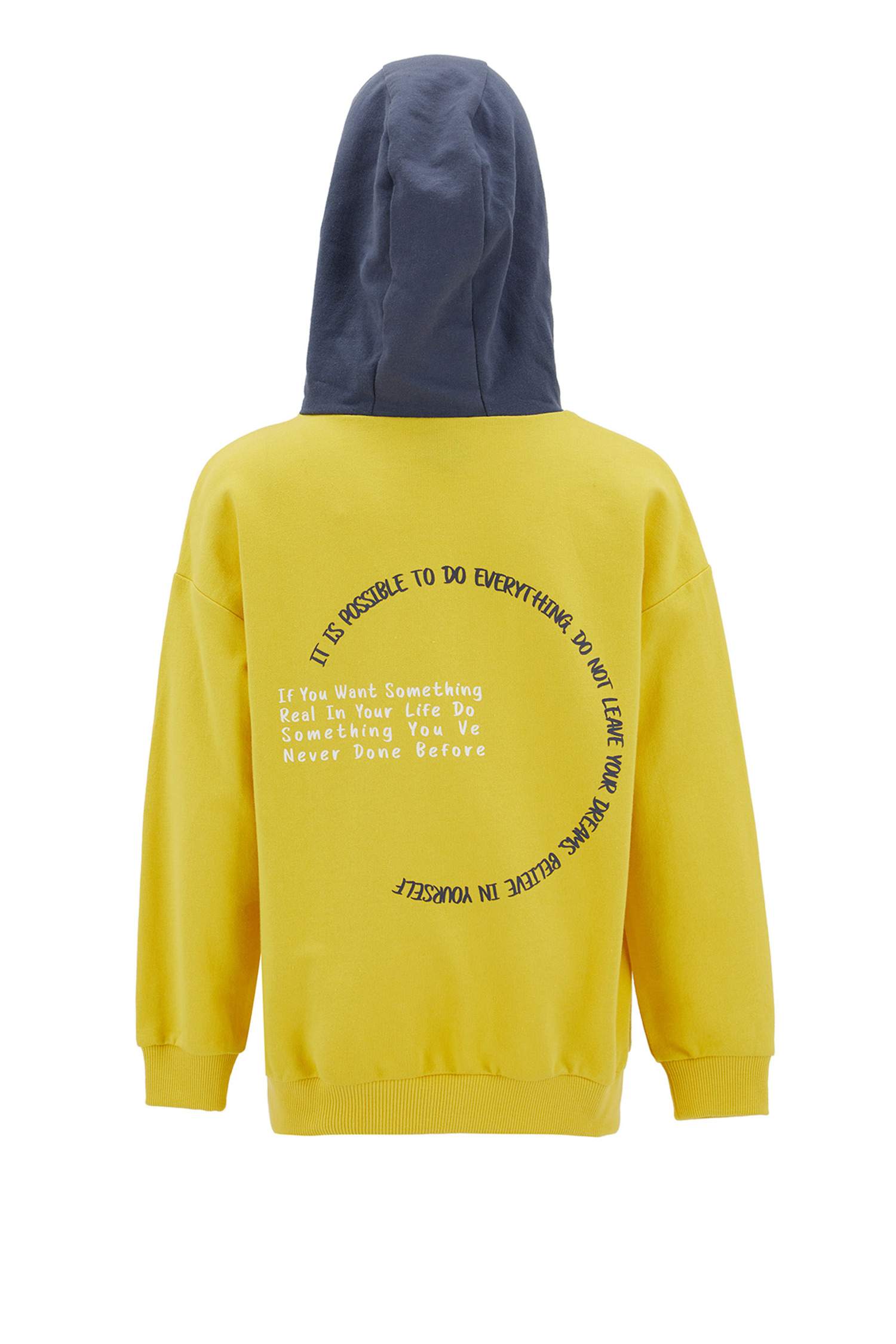 Erke Erkek Çocuk Oversize Zarf Cepli Organik Pamuk Sweatshirt
