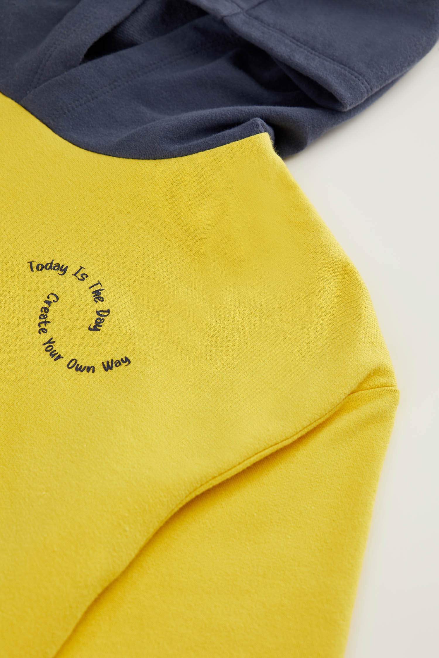 Erke Erkek Çocuk Oversize Zarf Cepli Organik Pamuk Sweatshirt
