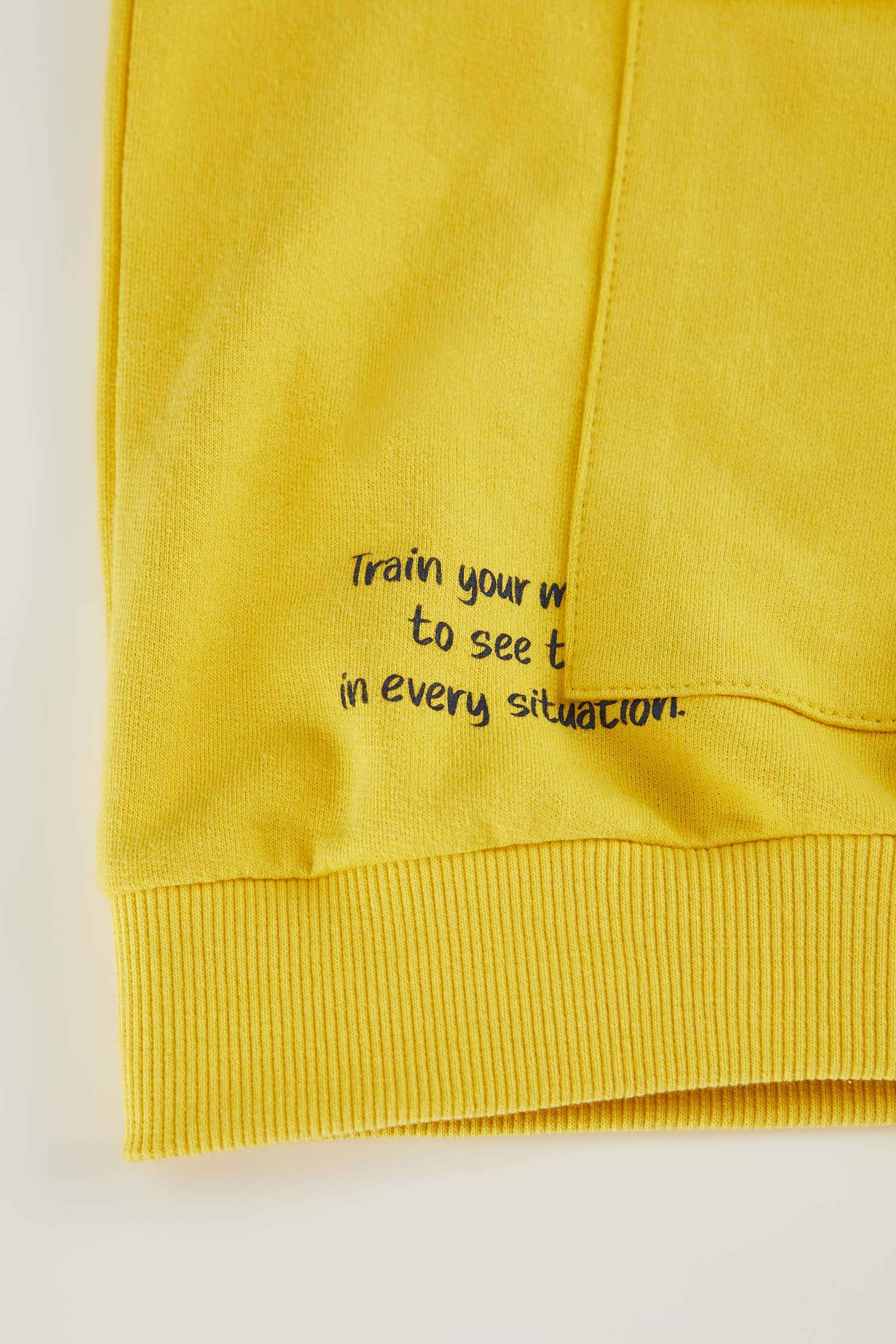 Erke Erkek Çocuk Oversize Zarf Cepli Organik Pamuk Sweatshirt