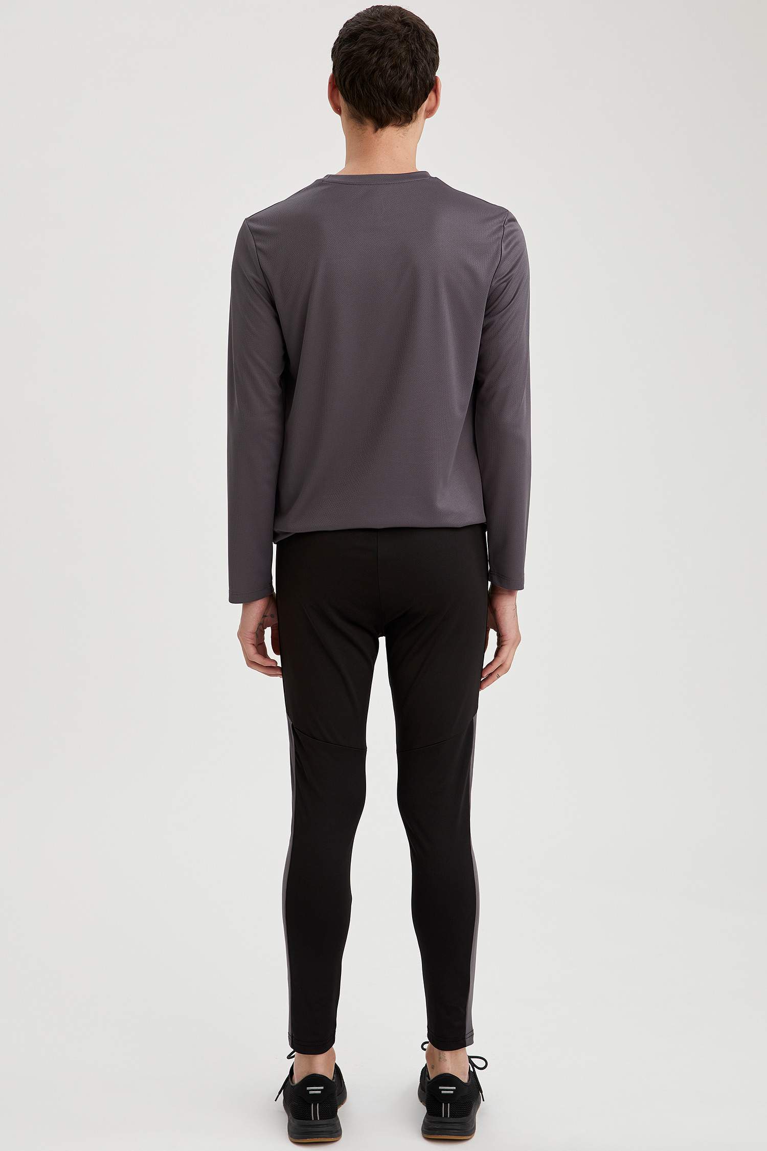 Esnek Dokulu Slim Fit Eşofman Altı