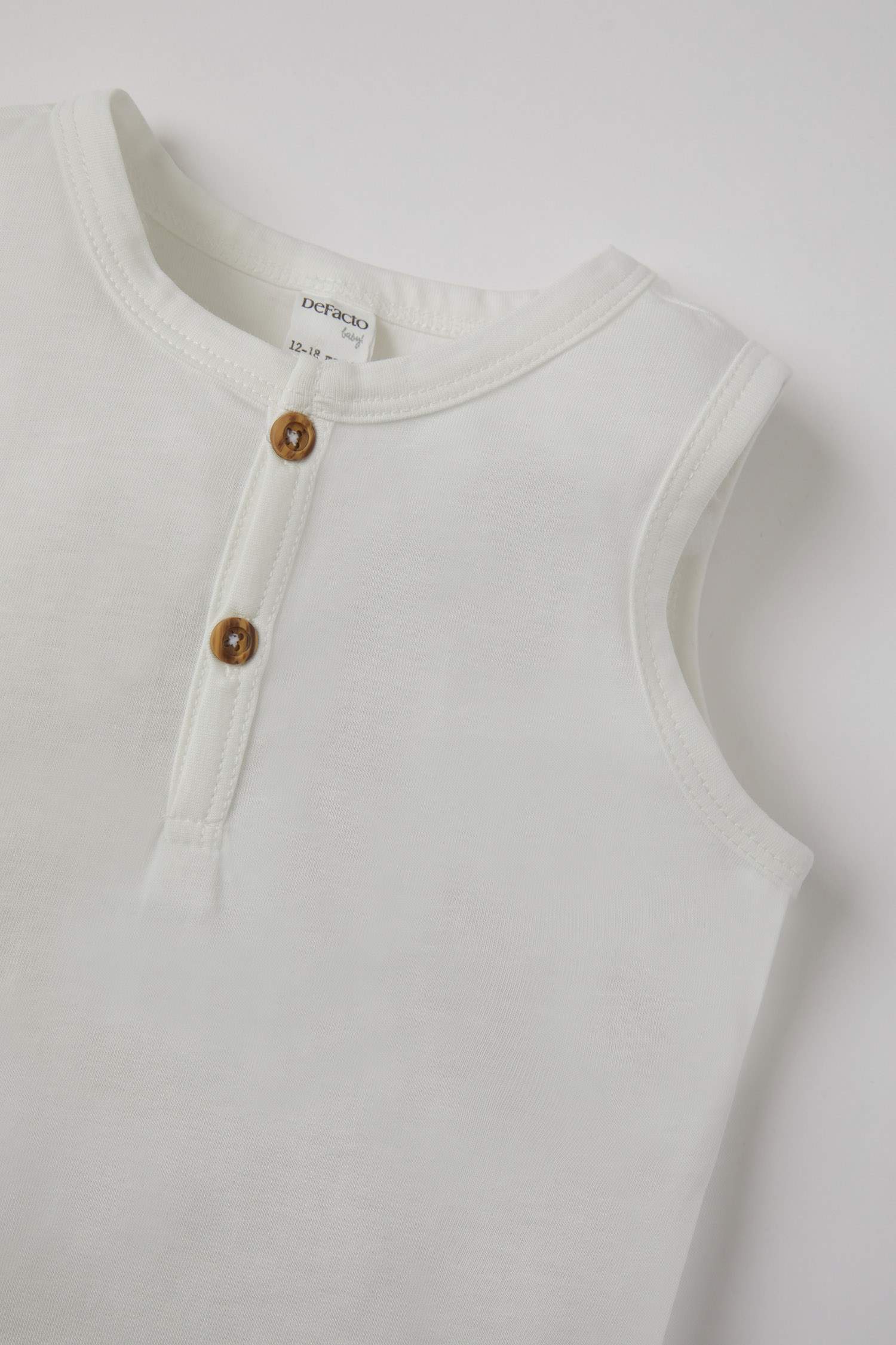 Unisex Kolsuz Pamuklu Atlet