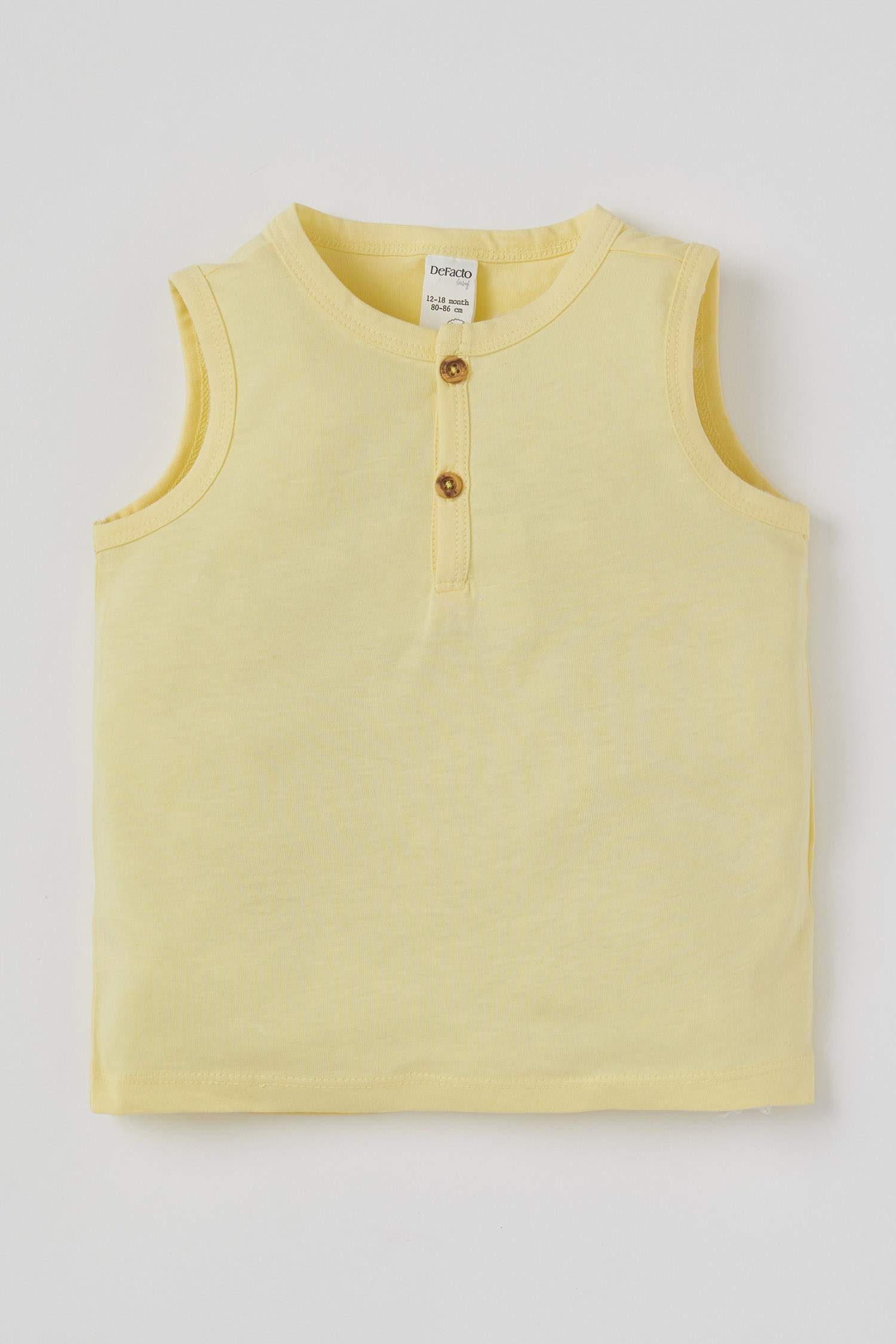 Unisex Kolsuz Pamuklu Atlet